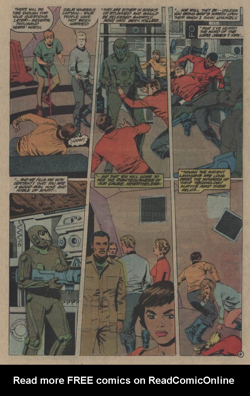 Read online Star Trek (1984) comic -  Issue #56 - 7