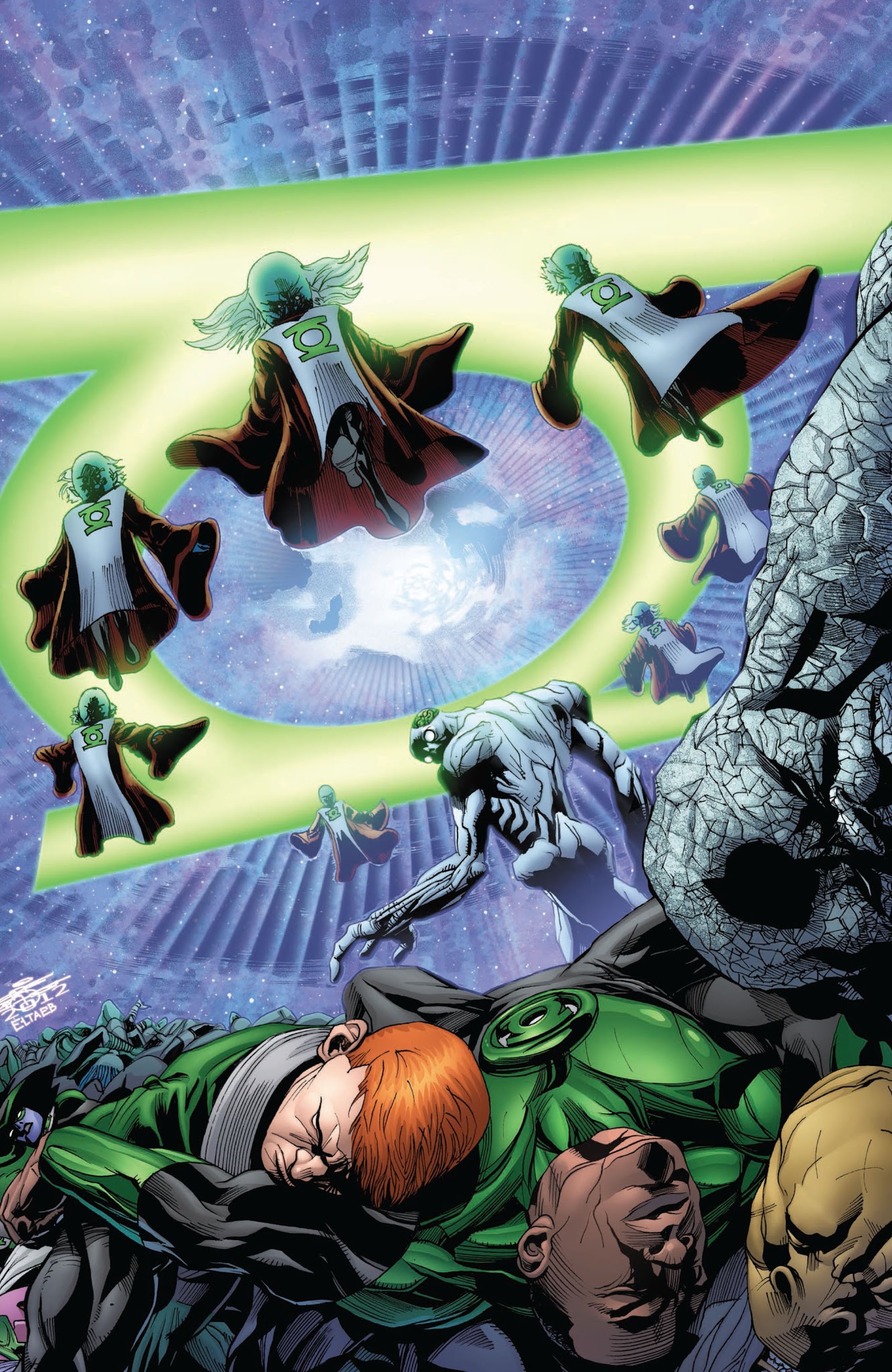 Read online Green Lantern: Rise of the Third Army comic -  Issue # TPB - 360