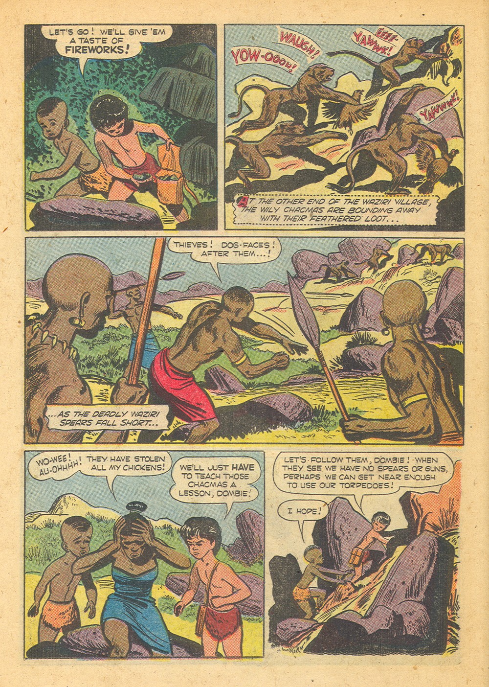 Read online Tarzan (1948) comic -  Issue #57 - 22