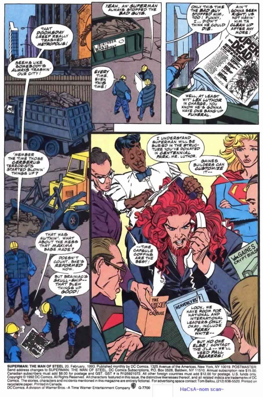 Superman: The Man of Steel (1991) Issue #20 #28 - English 2