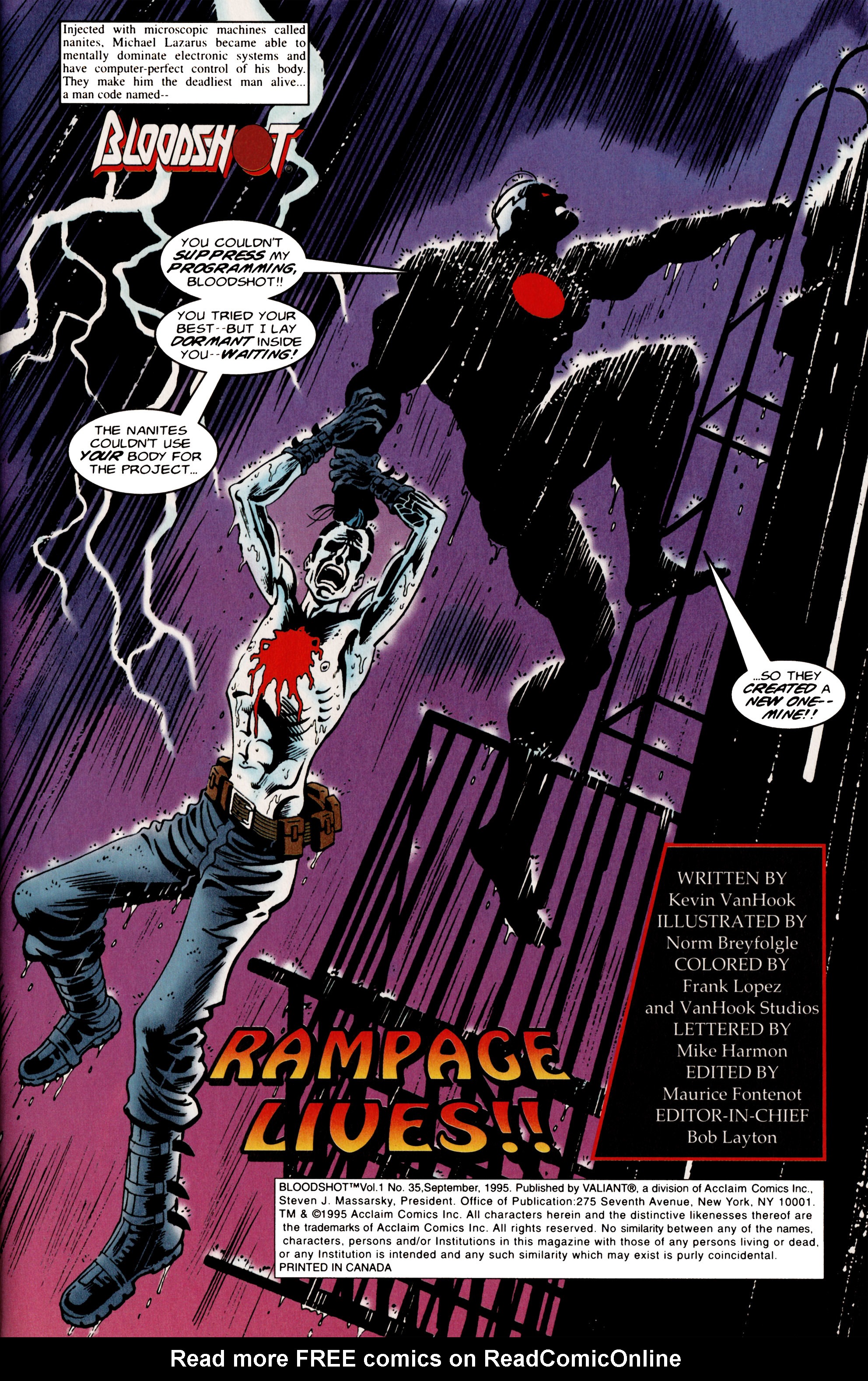 Read online Bloodshot (1993) comic -  Issue #35 - 2