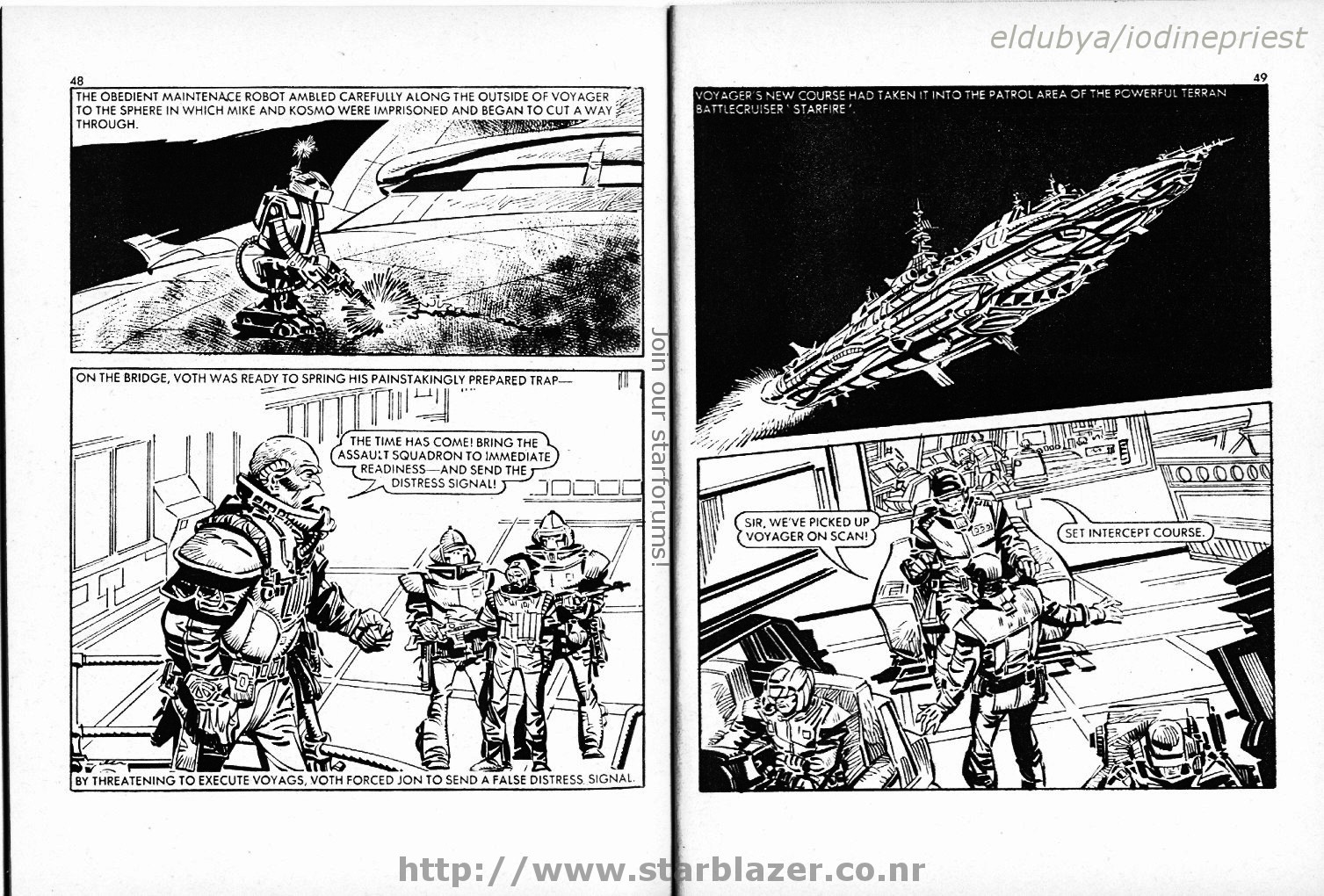 Read online Starblazer comic -  Issue #96 - 26