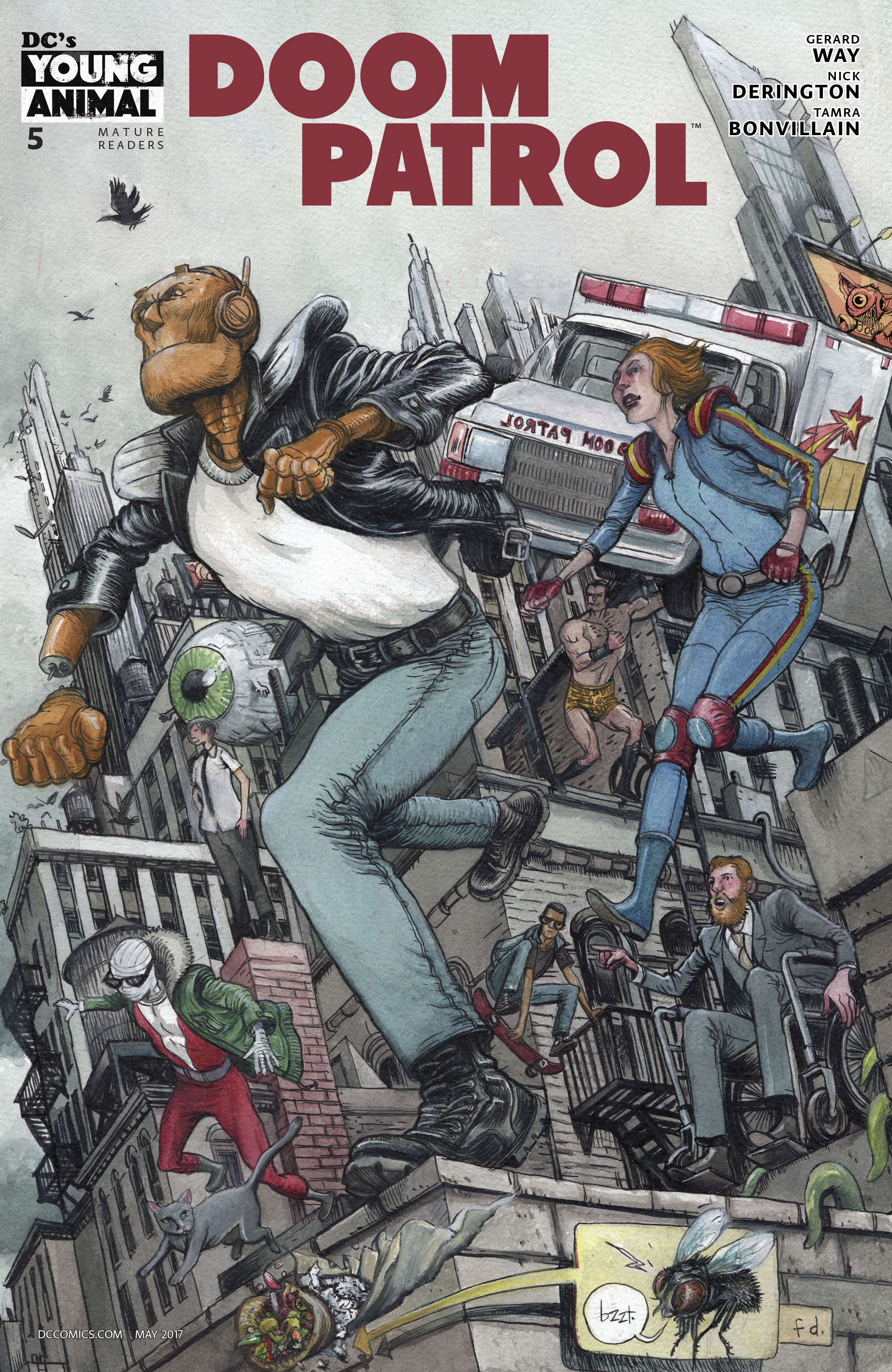 Read online Doom Patrol (2016) comic -  Issue #5 - 3