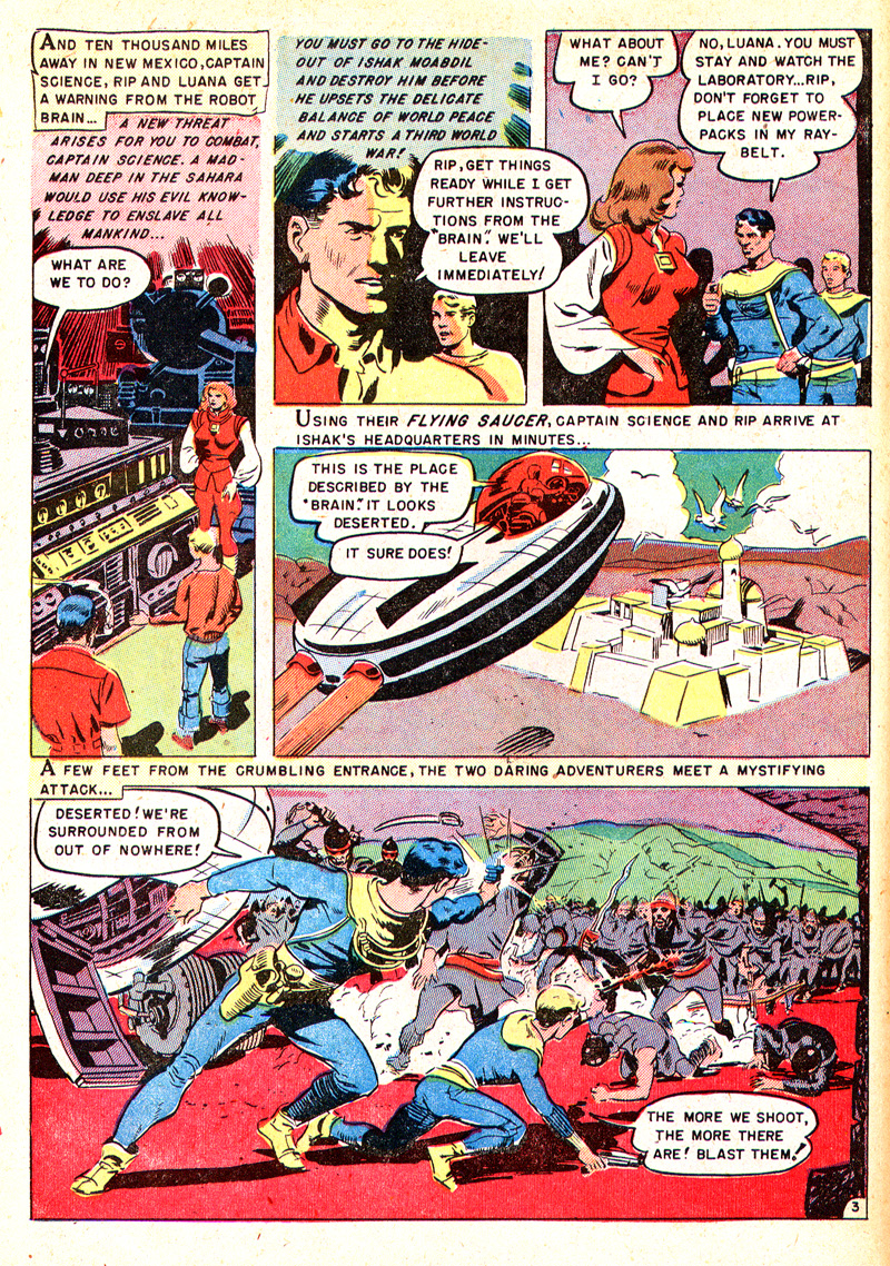 Read online Captain Science comic -  Issue #5 - 21