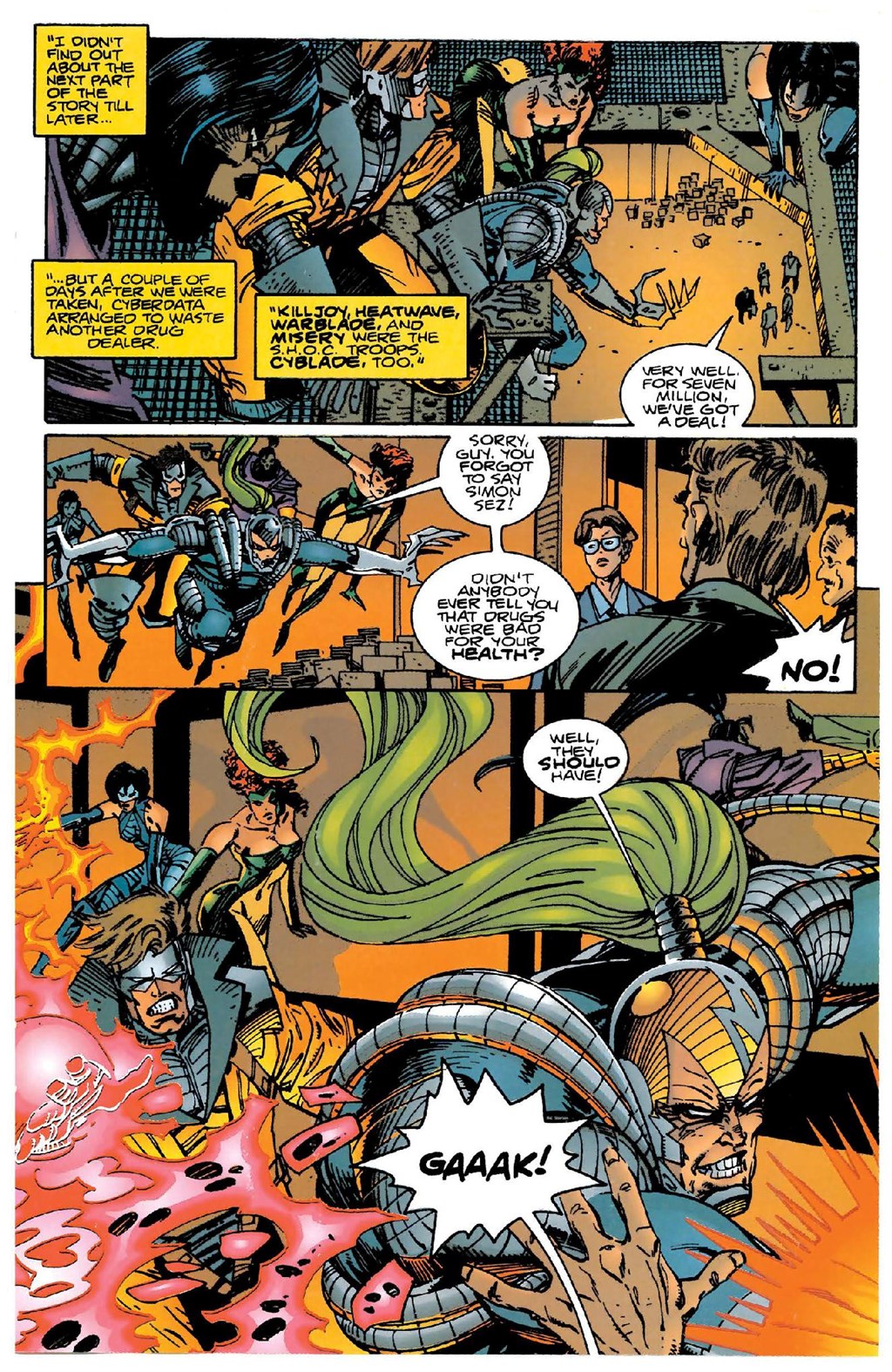 Read online Cyberforce (1992) comic -  Issue # _The Complete Cyberforce (Part 2) - 39