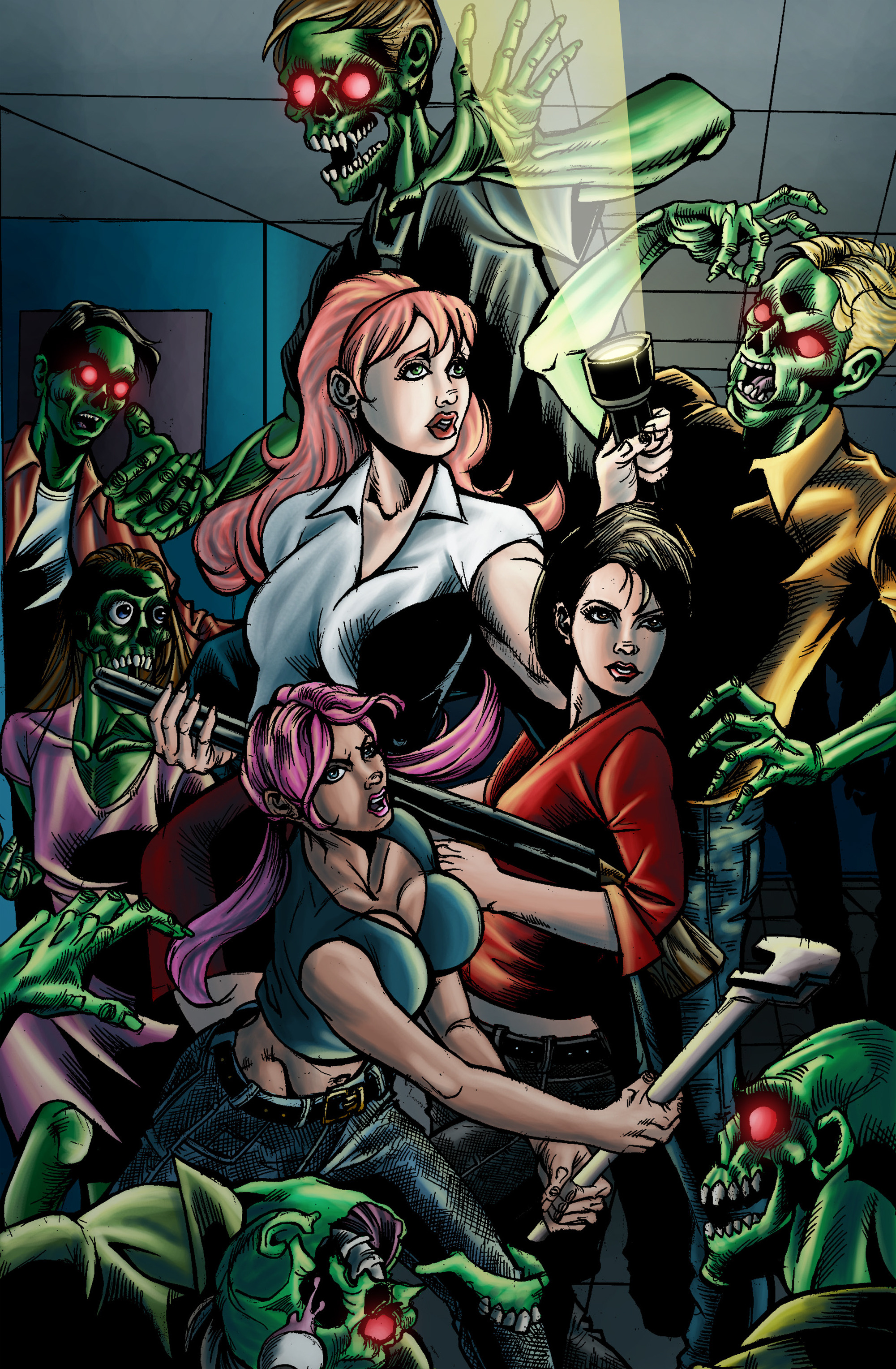 Read online Chaos Campus: Sorority Girls Vs. Zombies comic -  Issue #3 - 28