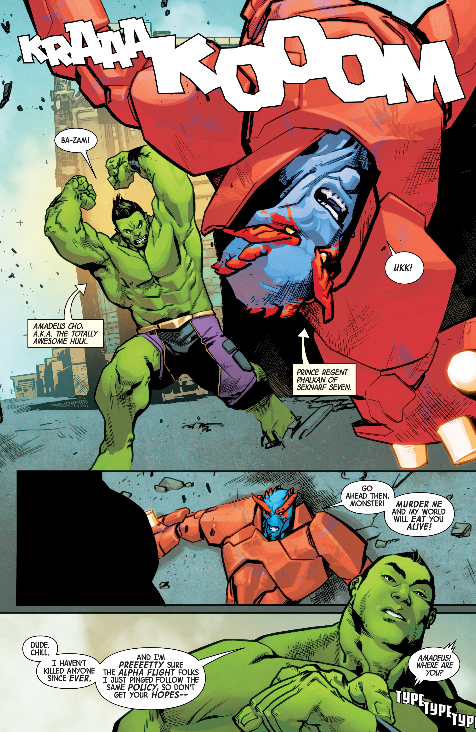Read online Totally Awesome Hulk comic -  Issue #15 - 3