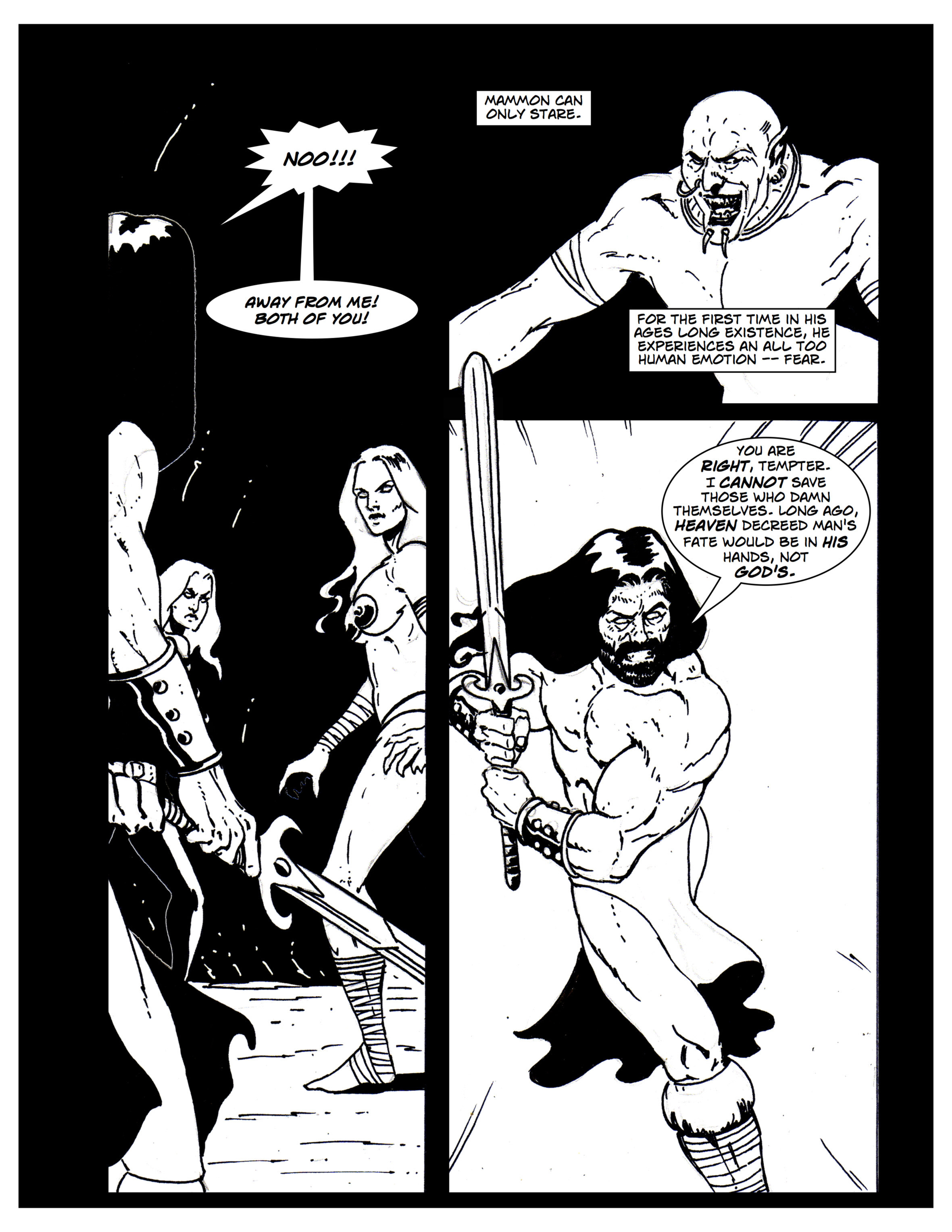 Read online Jesus Christ Demon Slayer comic -  Issue #1 - 18