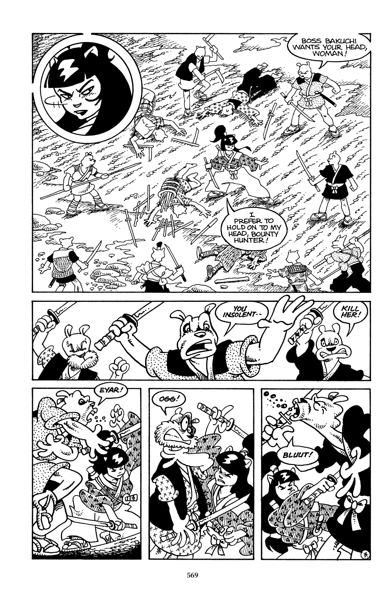 Read online The Usagi Yojimbo Saga comic -  Issue # TPB 1 - 556