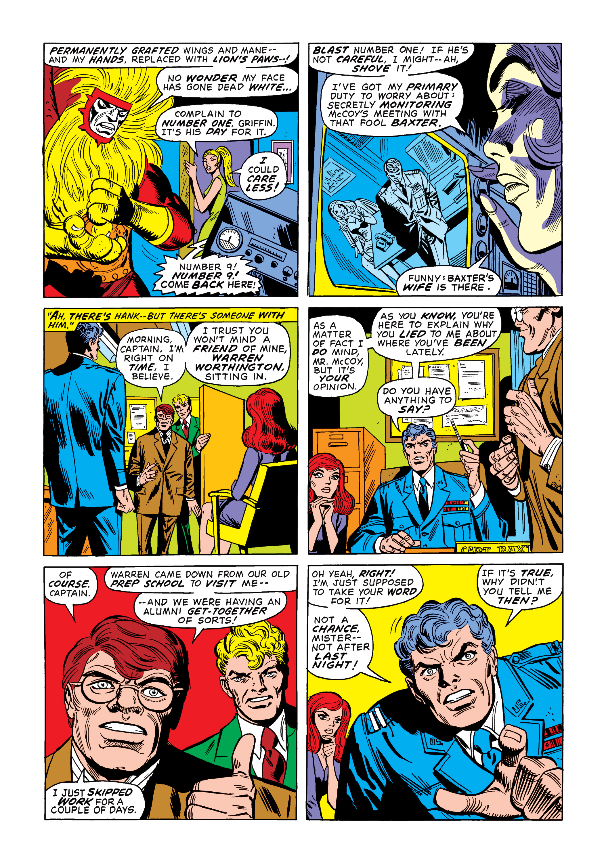 Read online Marvel Masterworks: The X-Men comic -  Issue # TPB 7 (Part 2) - 70