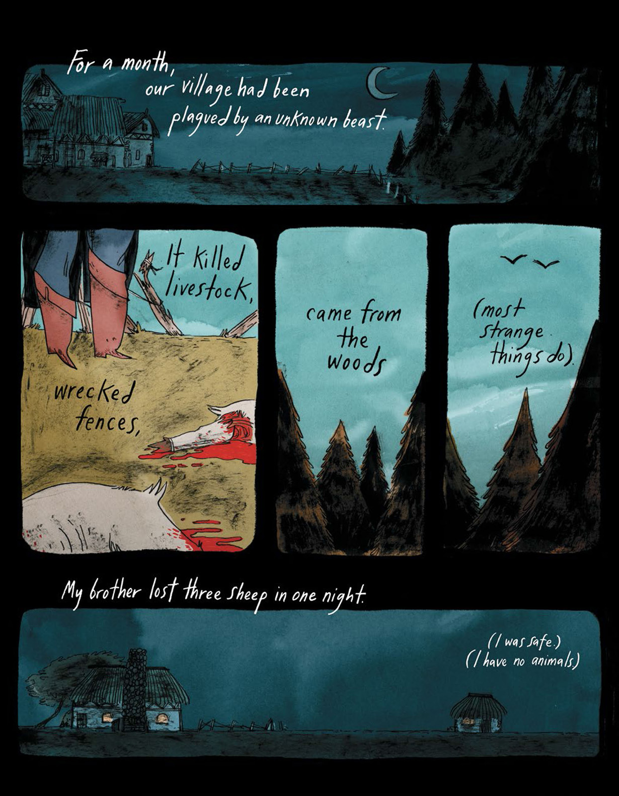 Read online Through the Woods comic -  Issue # Full - 73