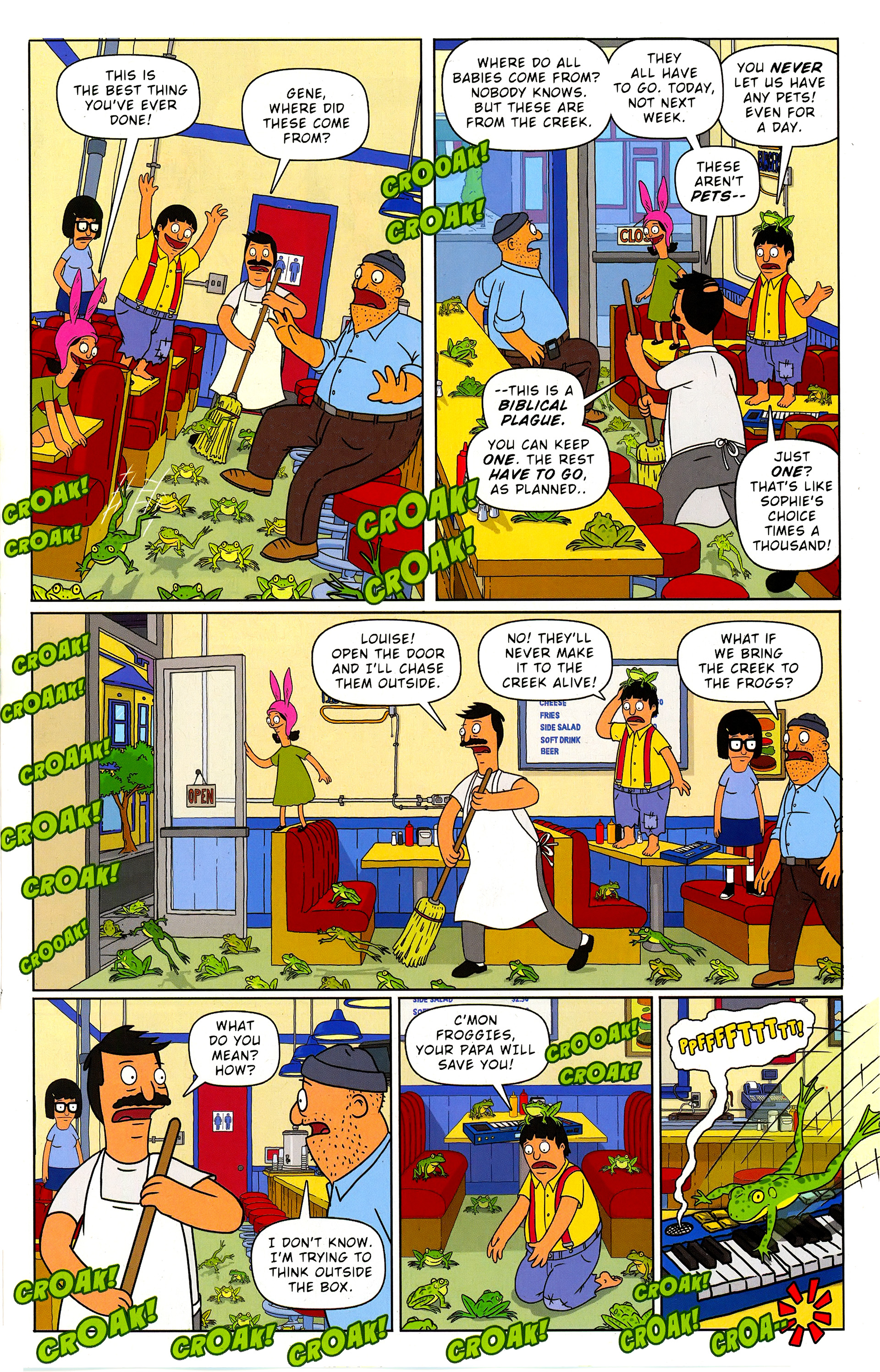 Read online Free Comic Book Day 2015 comic -  Issue # Bob's Burgers - 26