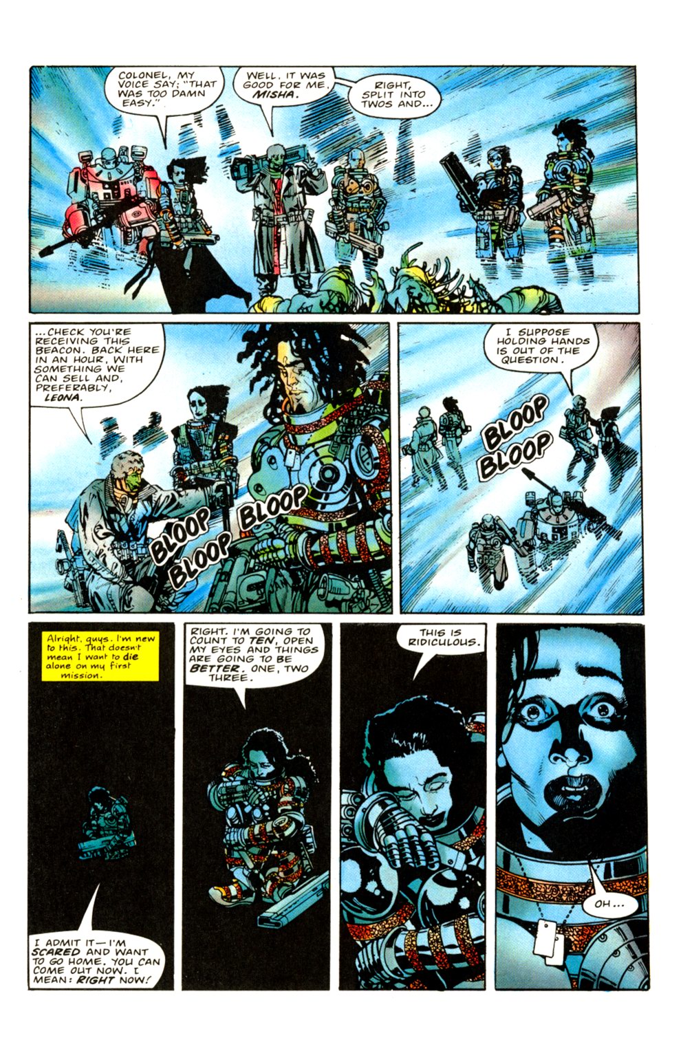 Read online Warheads comic -  Issue #1 - 19