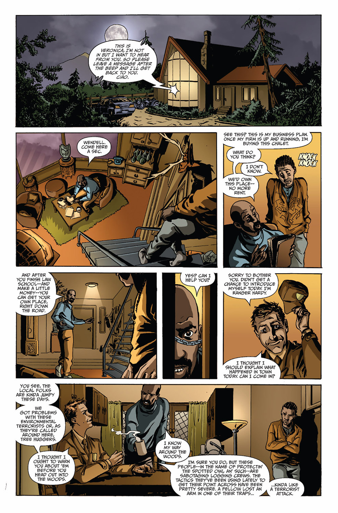 Read online Hunter's Moon comic -  Issue #1 - 17