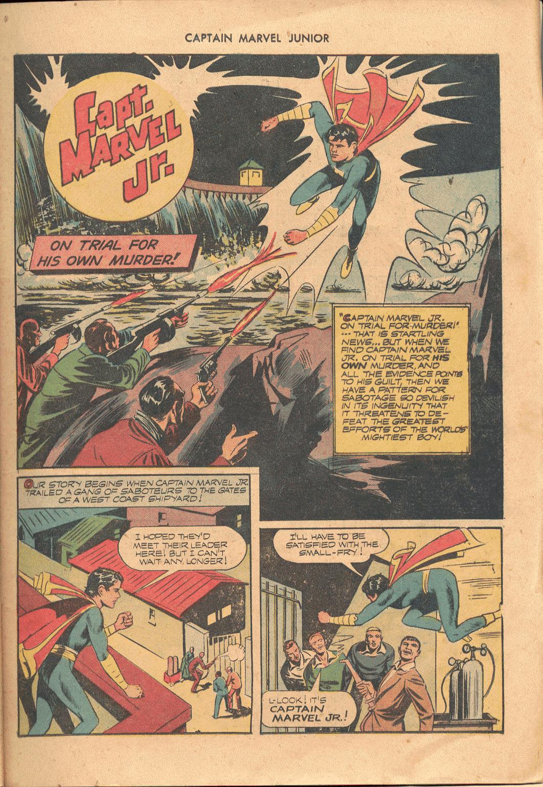 Read online Captain Marvel, Jr. comic -  Issue #30 - 12