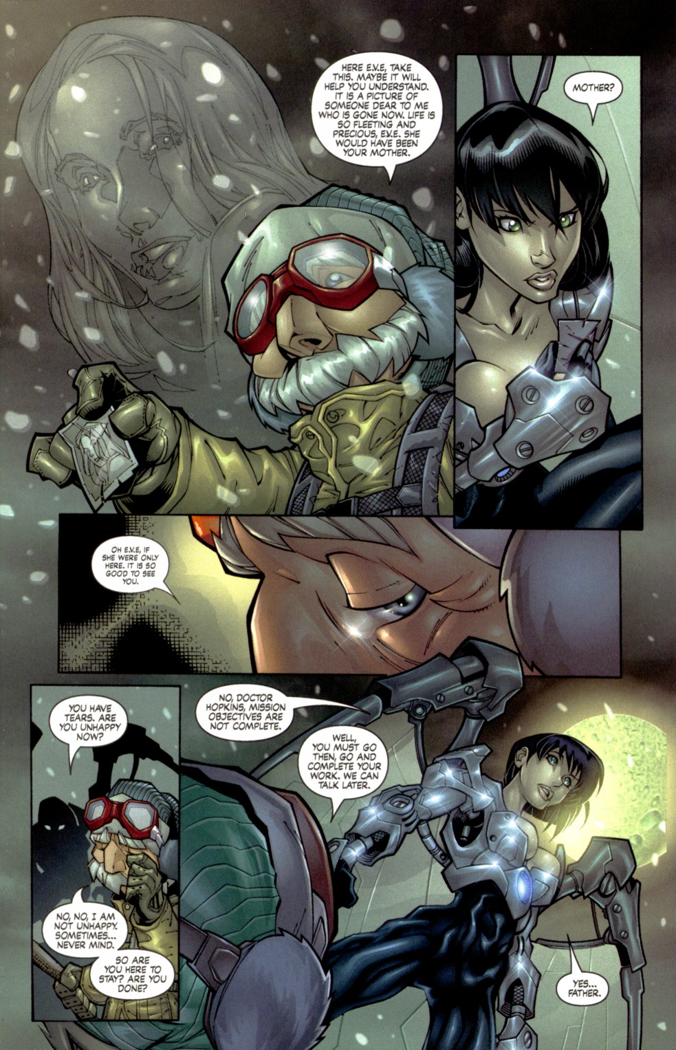 Read online E.V.E. ProtoMecha comic -  Issue #2 - 5