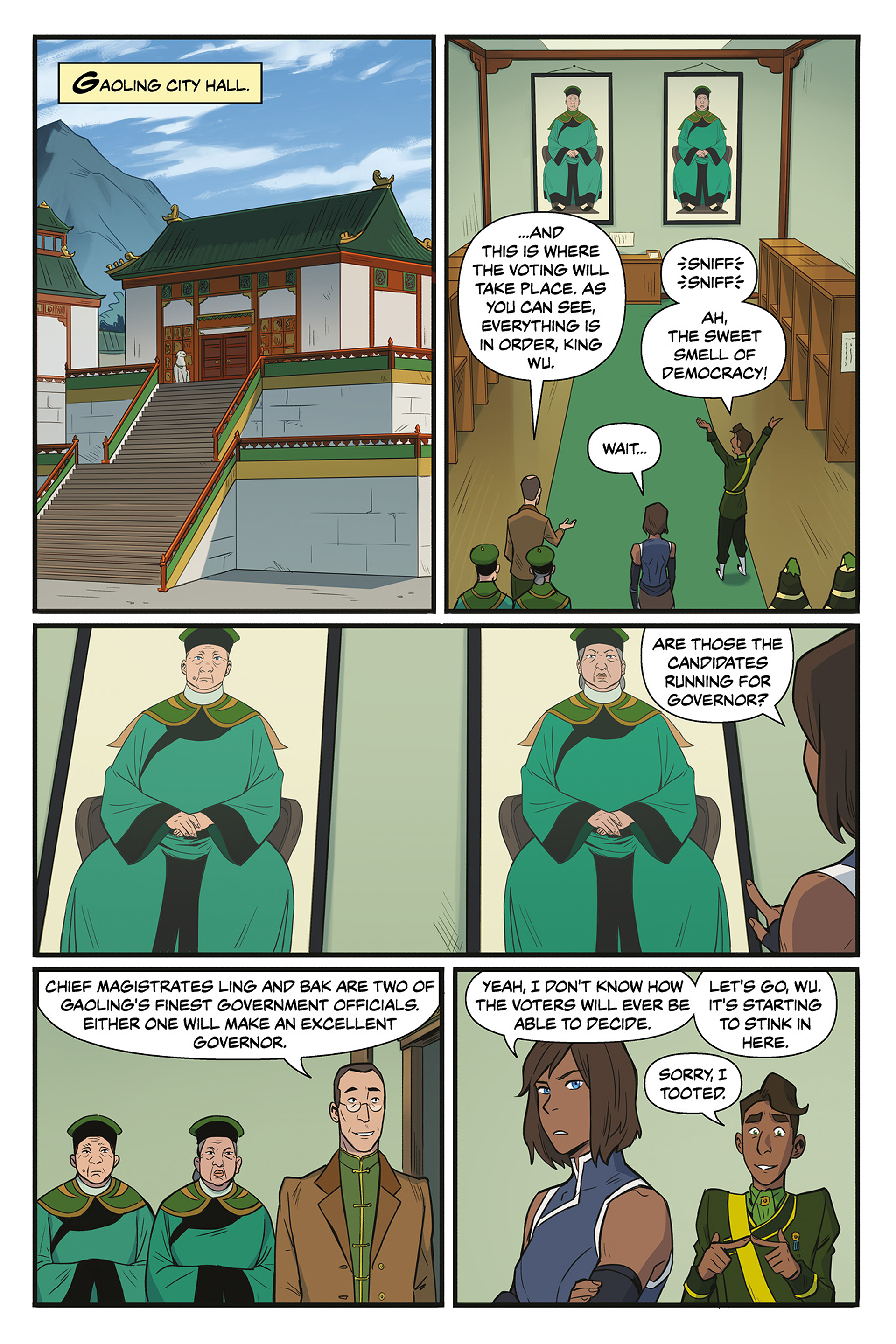 Read online The Legend of Korra: Ruins of the Empire Omnibus comic -  Issue # TPB (Part 1) - 53