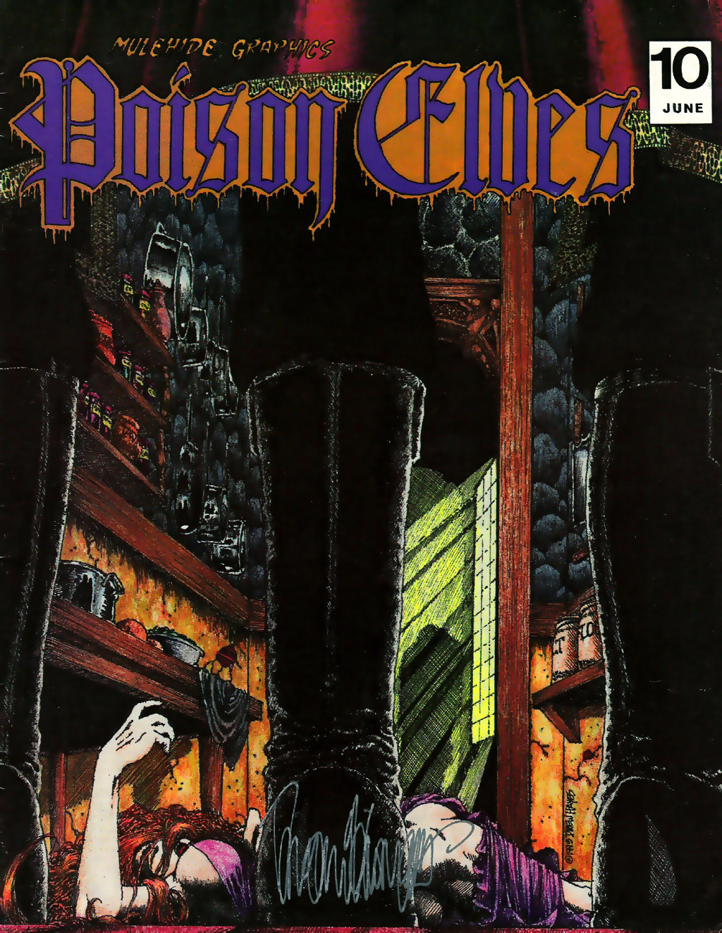 Read online Poison Elves (1993) comic -  Issue #10 - 1