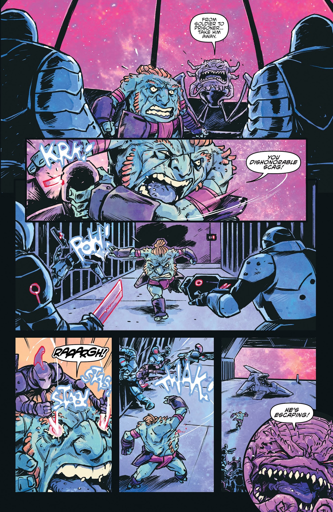 Read online Teenage Mutant Ninja Turtles: Dimension X comic -  Issue #2 - 7