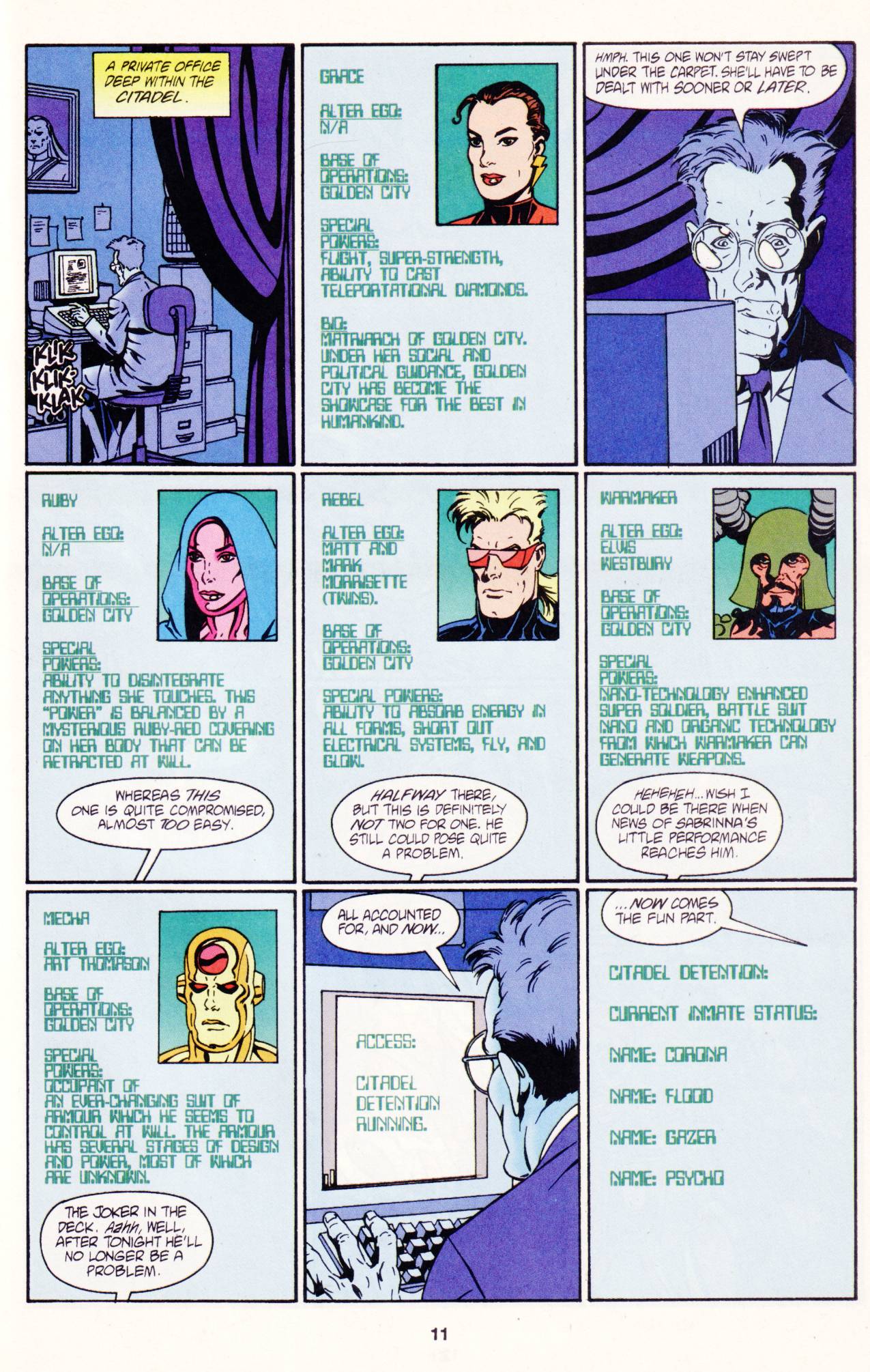 Read online Agents of Law comic -  Issue #2 - 13