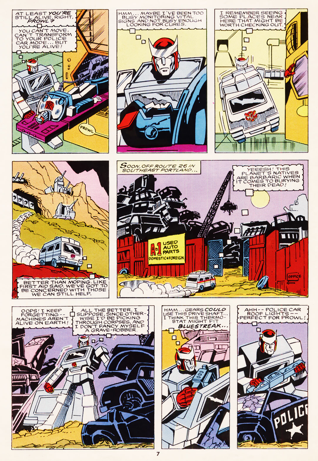 Read online The Transformers (UK) comic -  Issue #109 - 7