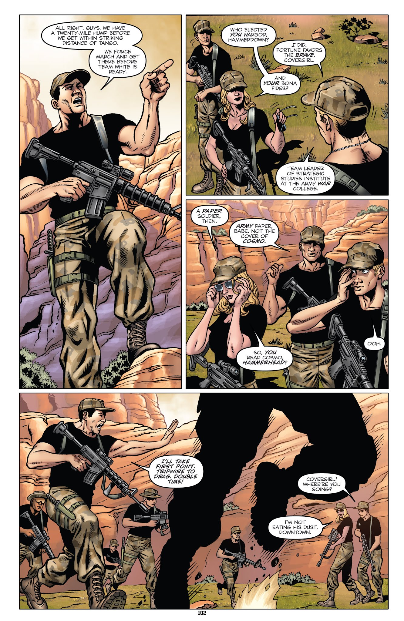 Read online G.I. Joe: The IDW Collection comic -  Issue # TPB 4 - 102