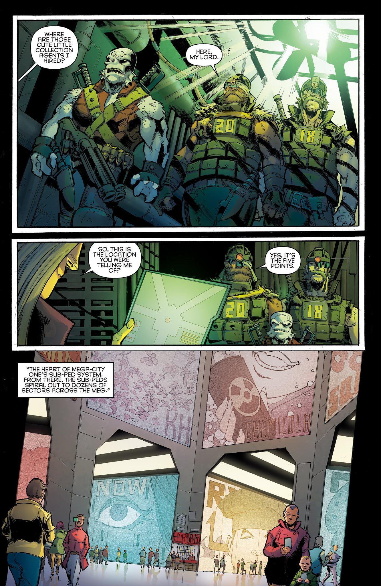 Read online Judge Dredd: Under Siege comic -  Issue #3 - 10