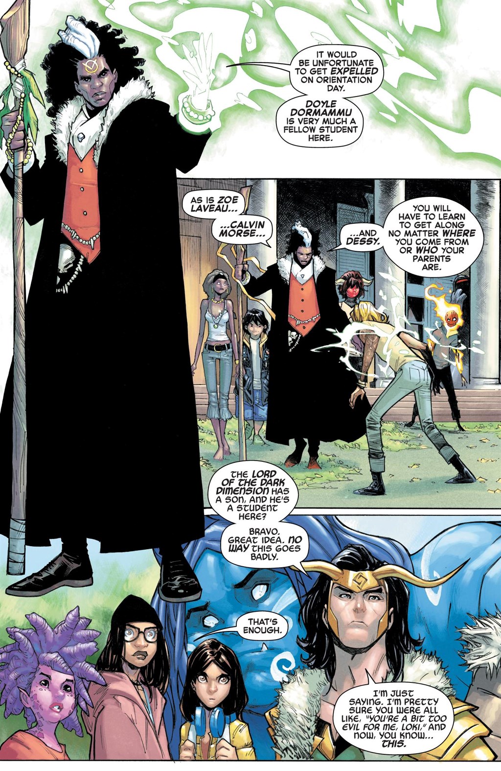 Read online Strange Academy comic -  Issue # _First Class Collection (Part 1) - 18