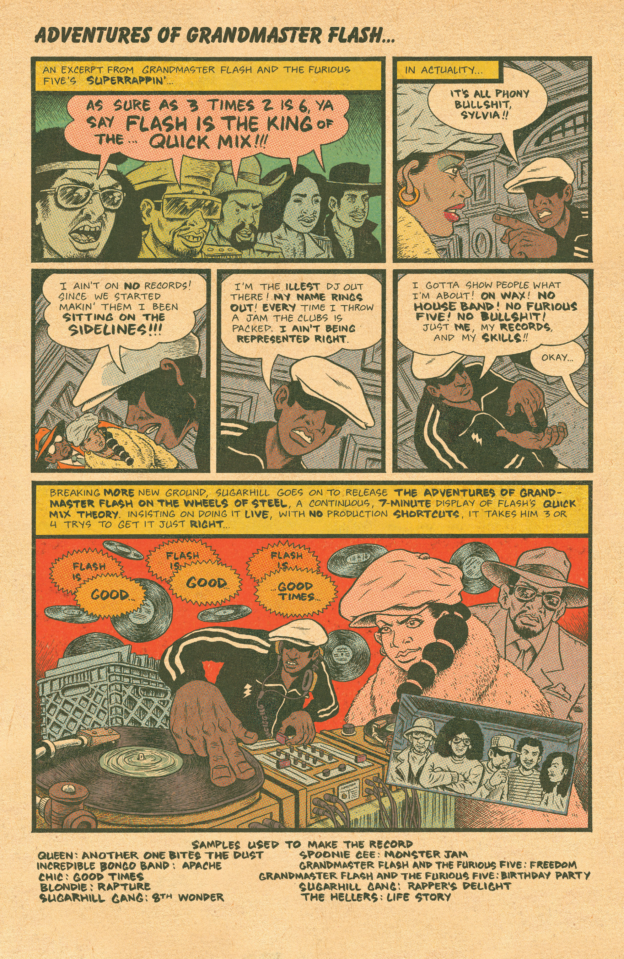 Read online Free Comic Book Day 2014 comic -  Issue # Hip Hop Family Tree Two-in-One - 14