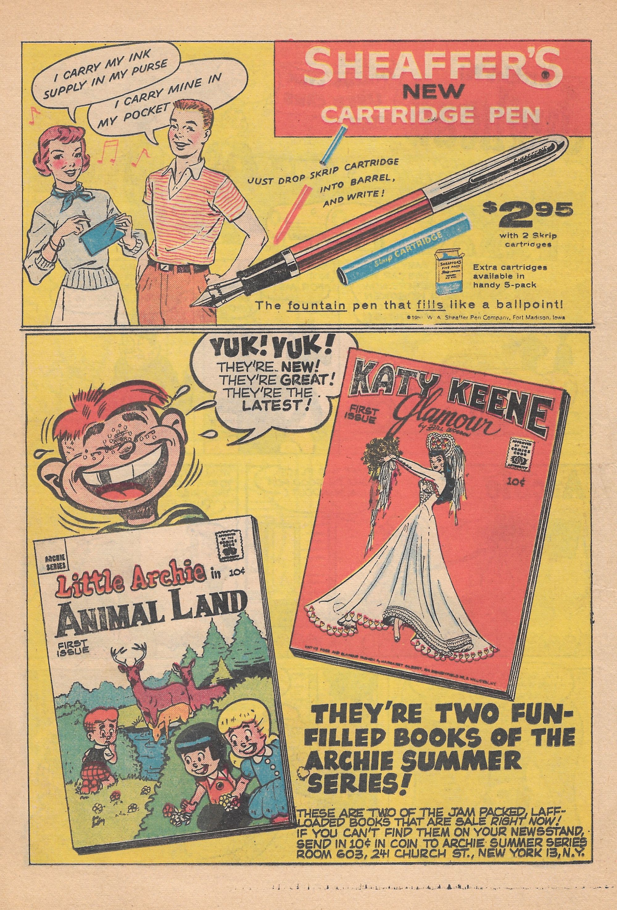 Read online Archie's Joke Book Magazine comic -  Issue #30 - 12