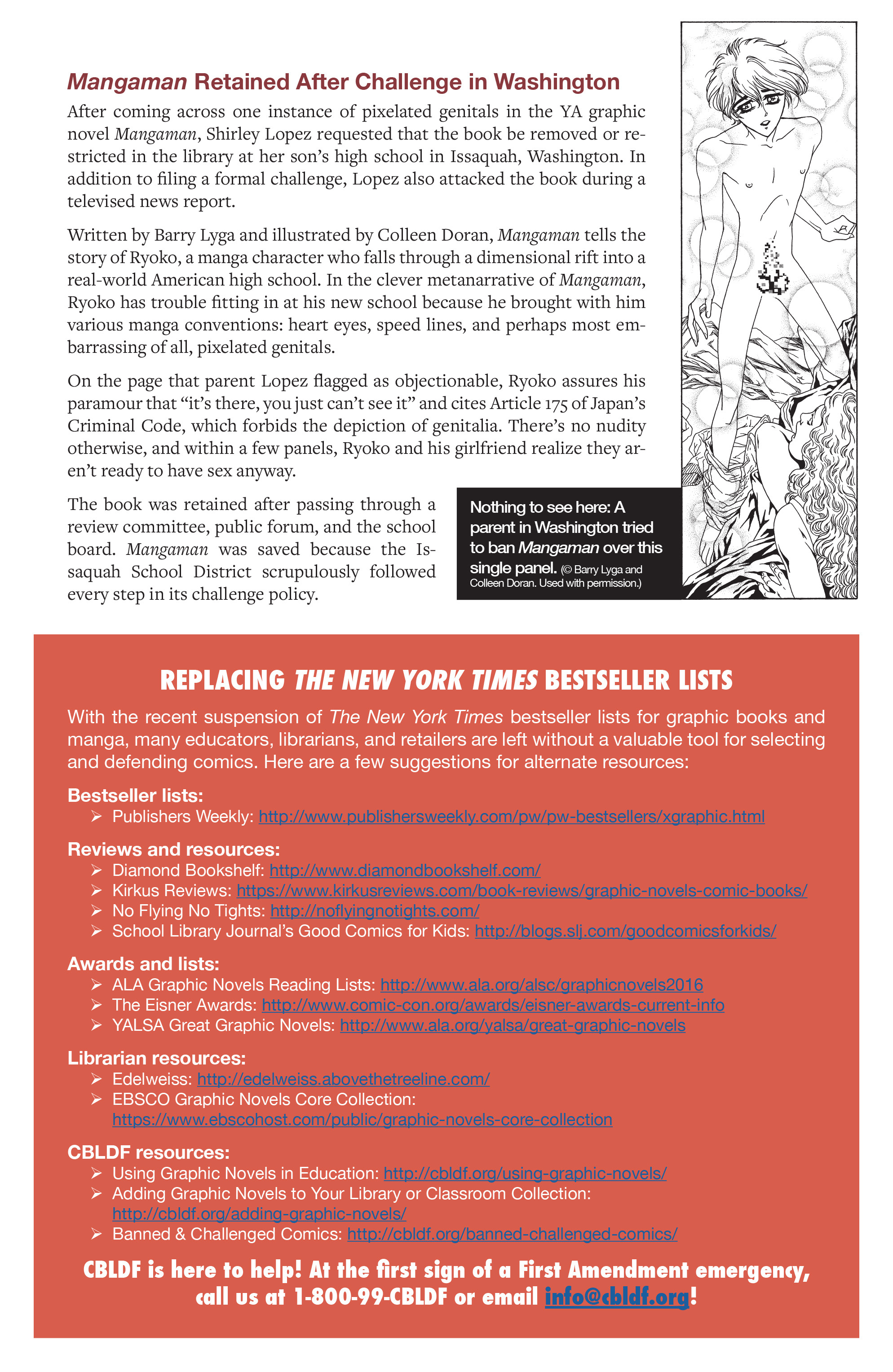 Read online CBLDF Defender Vol. 2 comic -  Issue #1 - 6