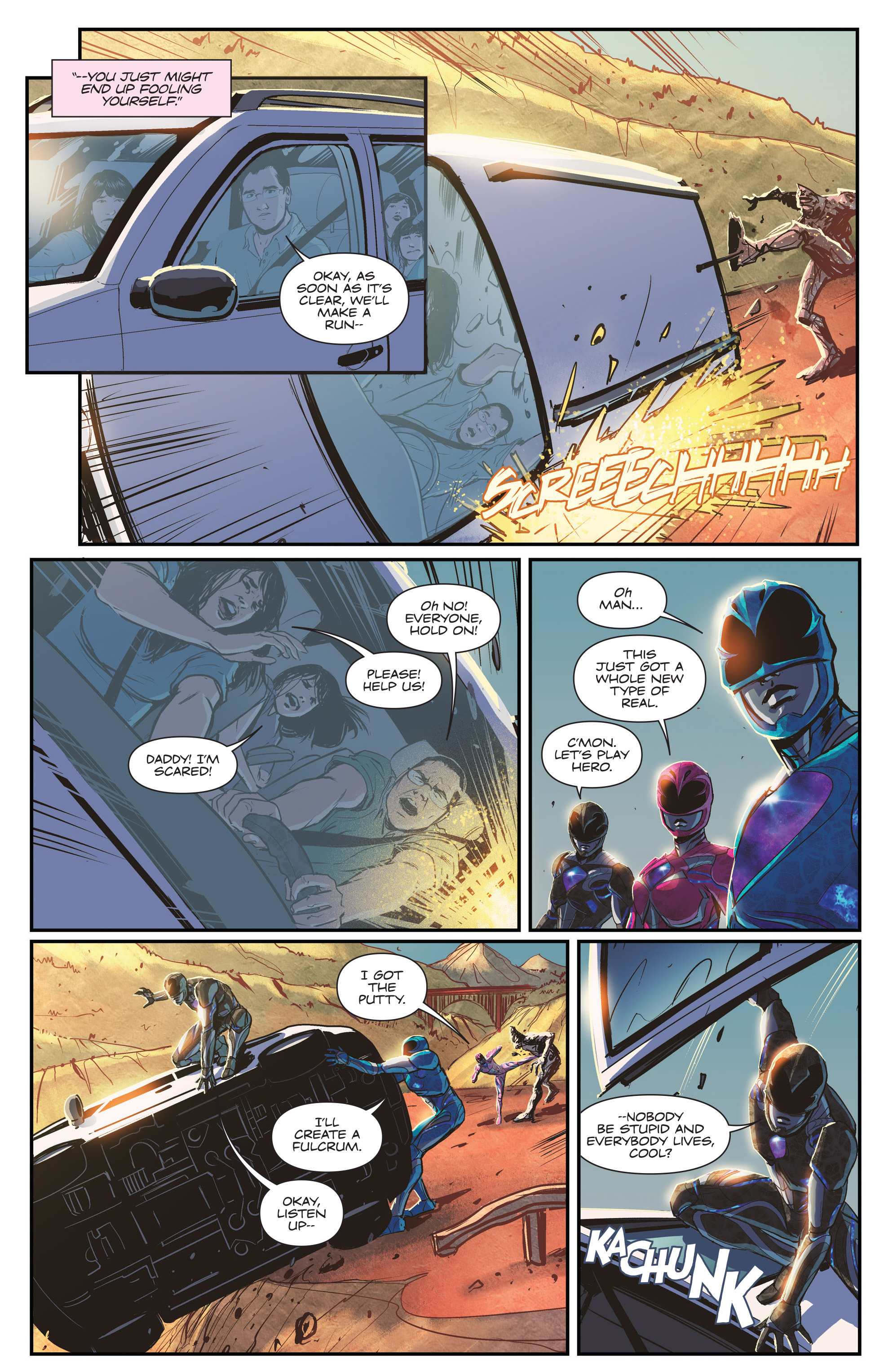 Read online Saban's Power Rangers: Aftershock comic -  Issue # Full - 12