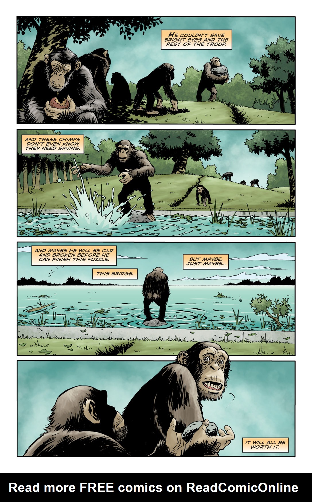 Read online Rise of the Planet of the Apes Prequel comic -  Issue # Full - 31