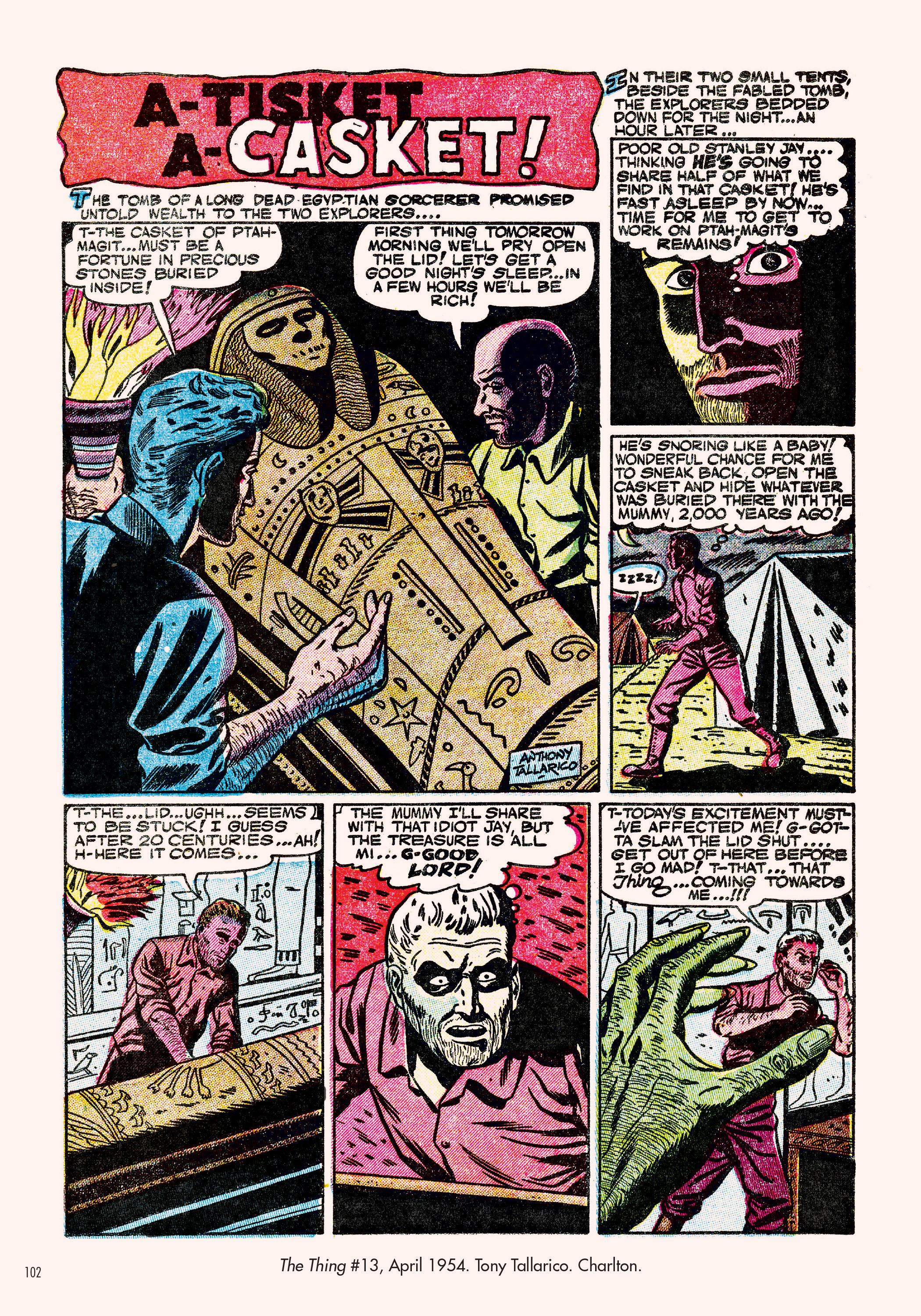 Read online Classic Monsters of Pre-Code Horror Comics: Mummies comic -  Issue # TPB - 102