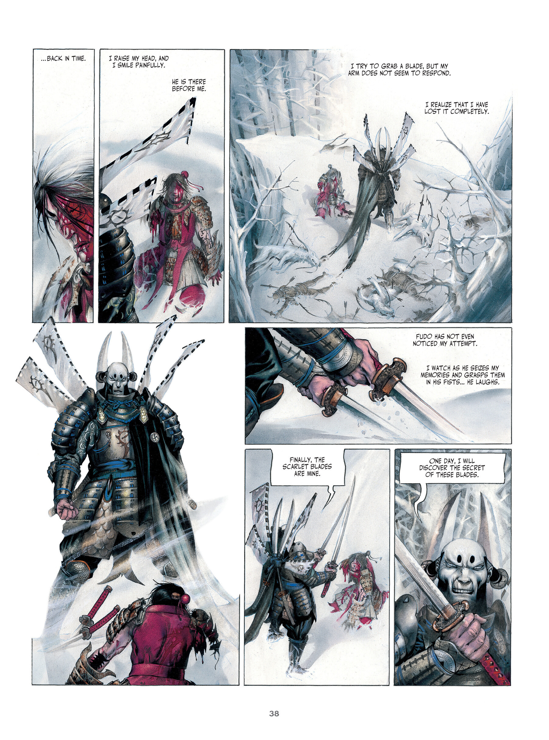Read online Legends of the Pierced Veil: The Scarlet Blades comic -  Issue # TPB (Part 1) - 38
