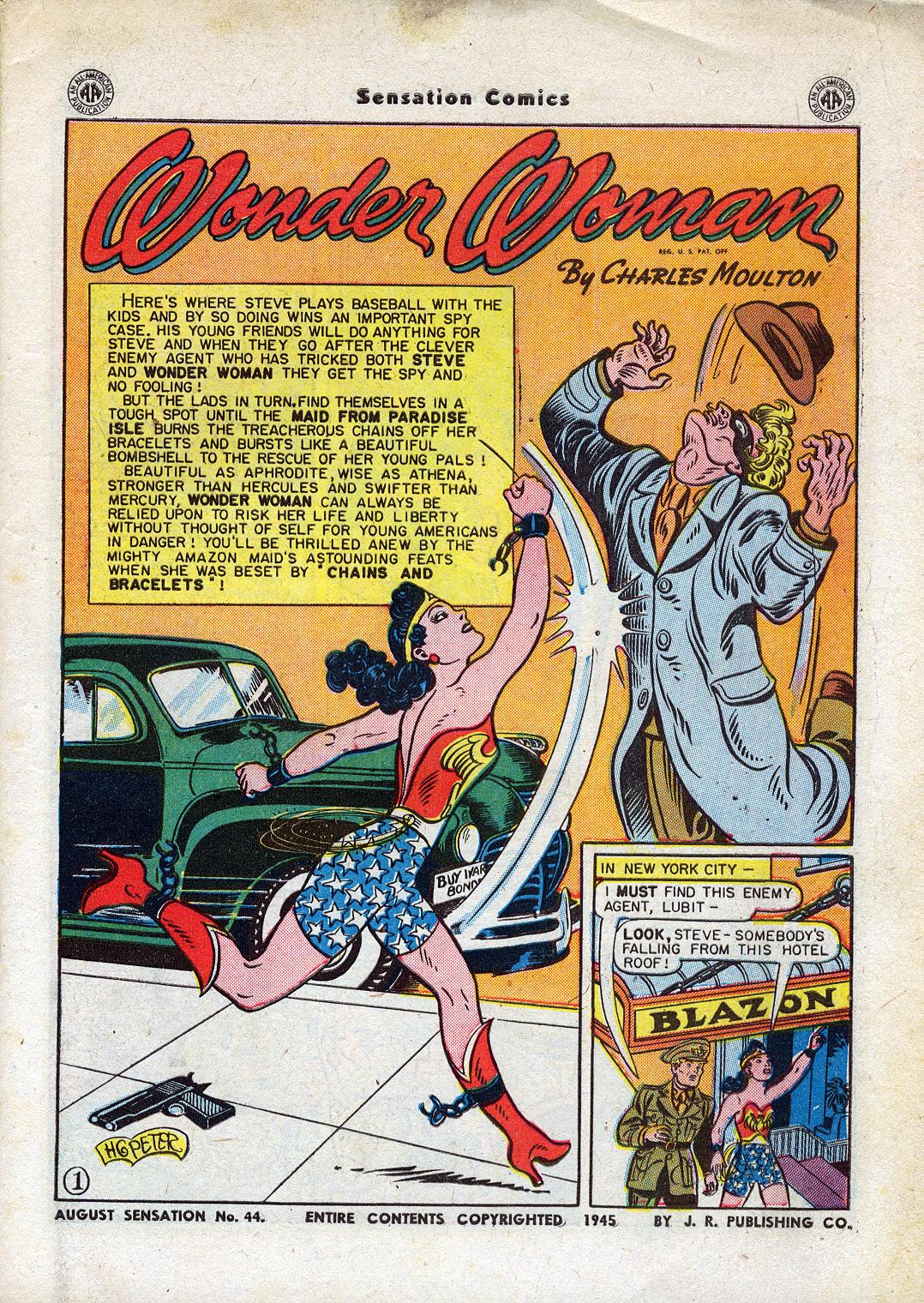 Read online Sensation (Mystery) Comics comic -  Issue #44 - 3