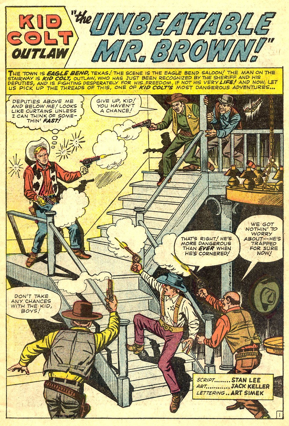 Read online Kid Colt Outlaw comic -  Issue #112 - 3