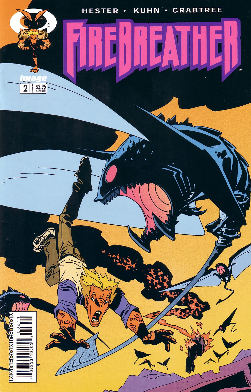Read online FireBreather (2003) comic -  Issue #2 - 1