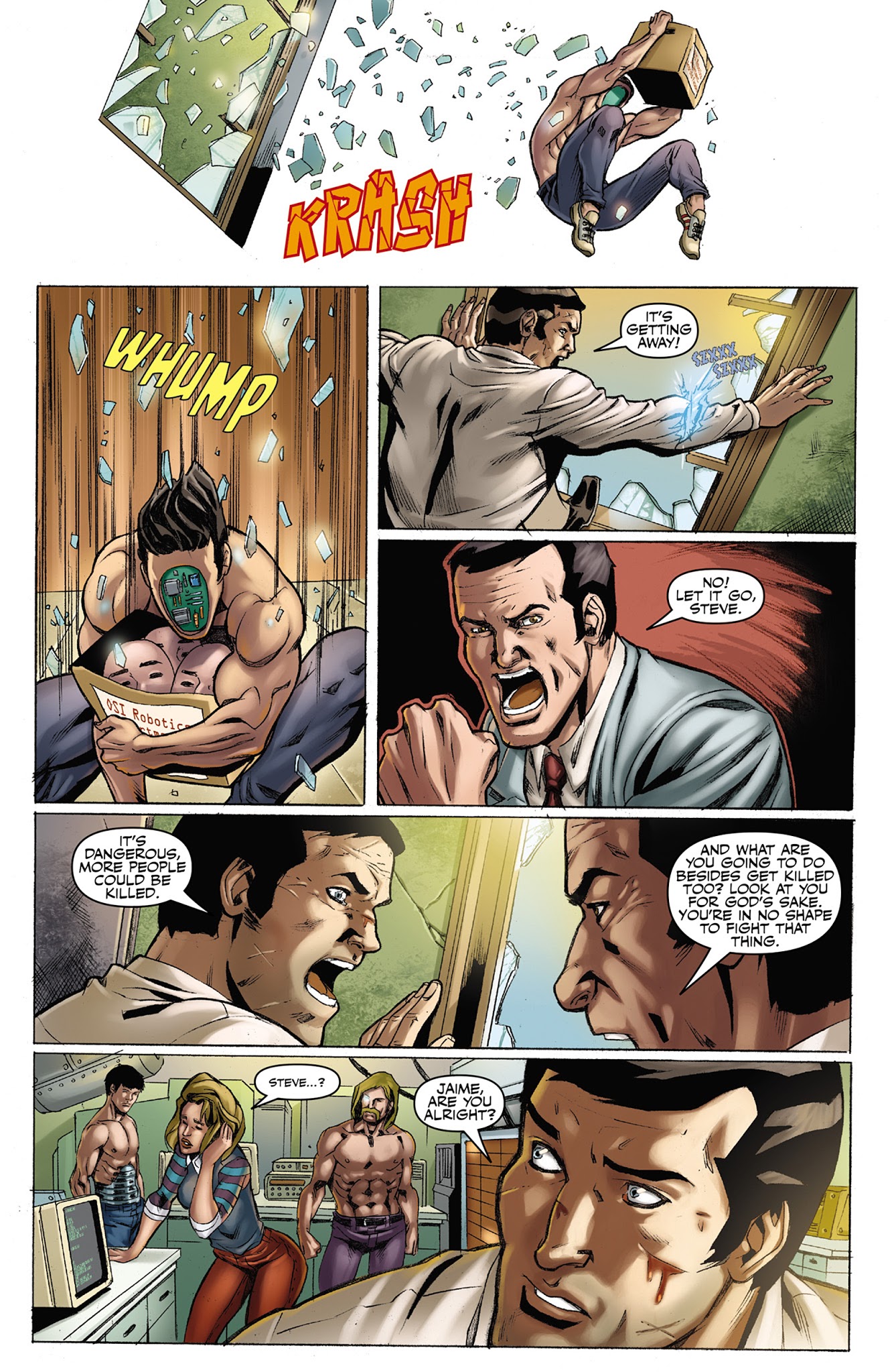 Read online The Six Million Dollar Man: Season Six comic -  Issue #5 - 10