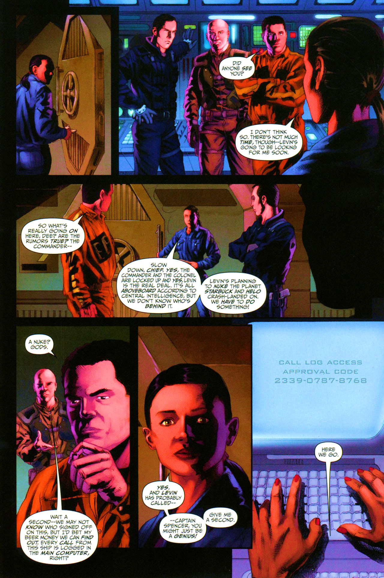Read online Battlestar Galactica: Season Zero comic -  Issue #5 - 14