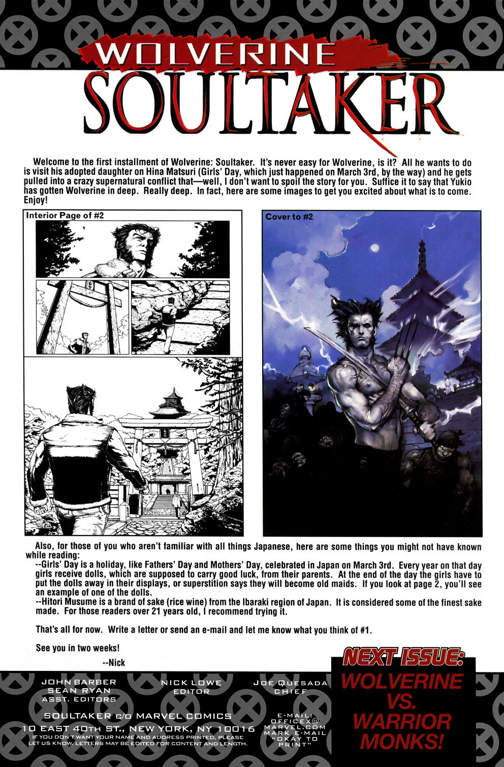 Read online Wolverine: Soultaker comic -  Issue #1 - 22
