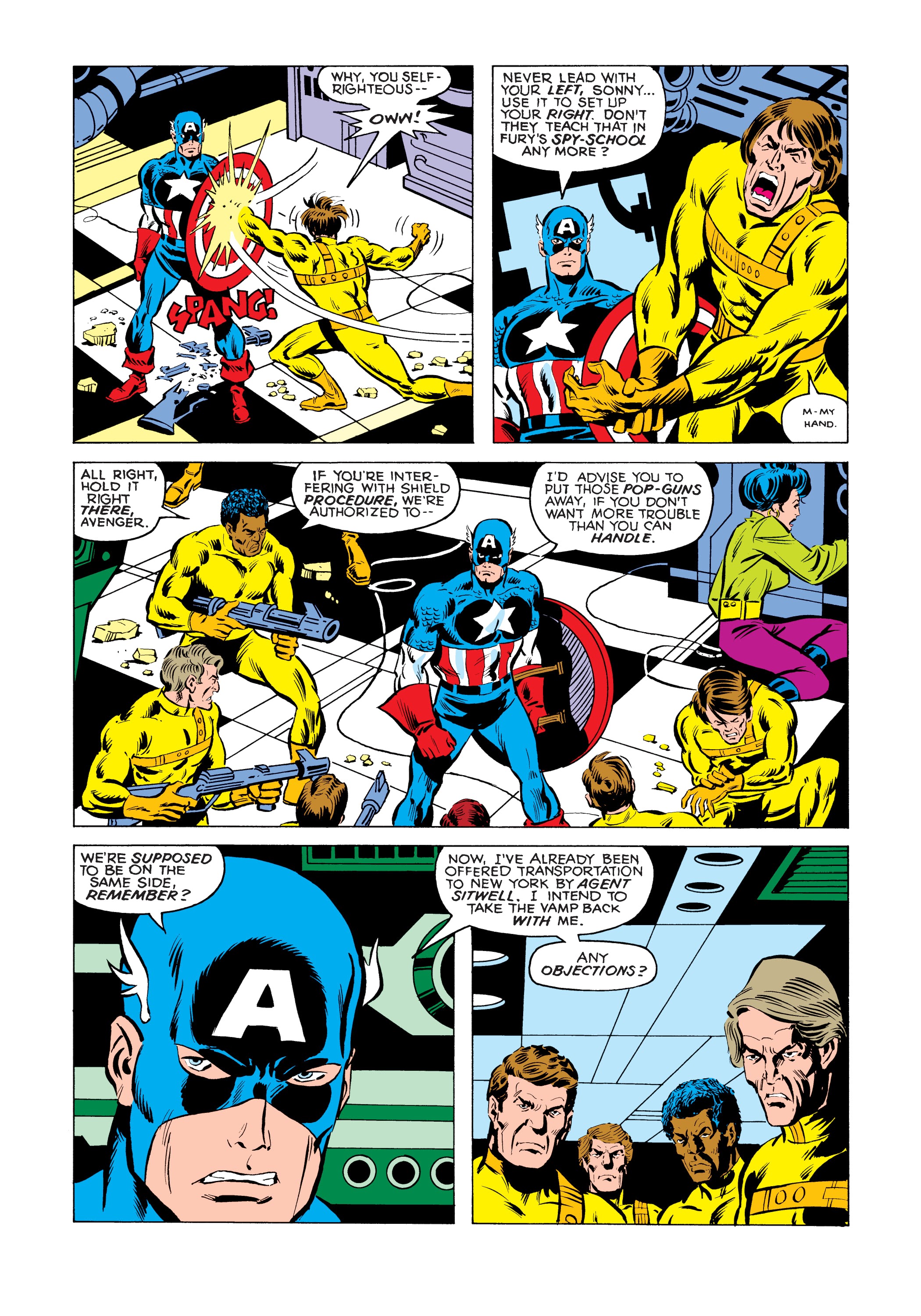 Read online Marvel Masterworks: Captain America comic -  Issue # TPB 13 (Part 1) - 13