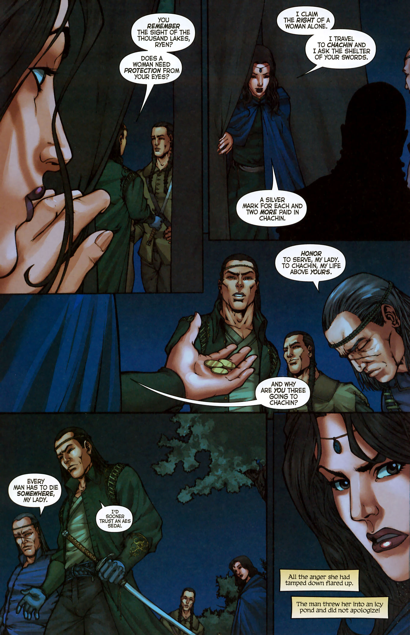 Read online Robert Jordan's The Wheel of Time: New Spring comic -  Issue #7 - 6
