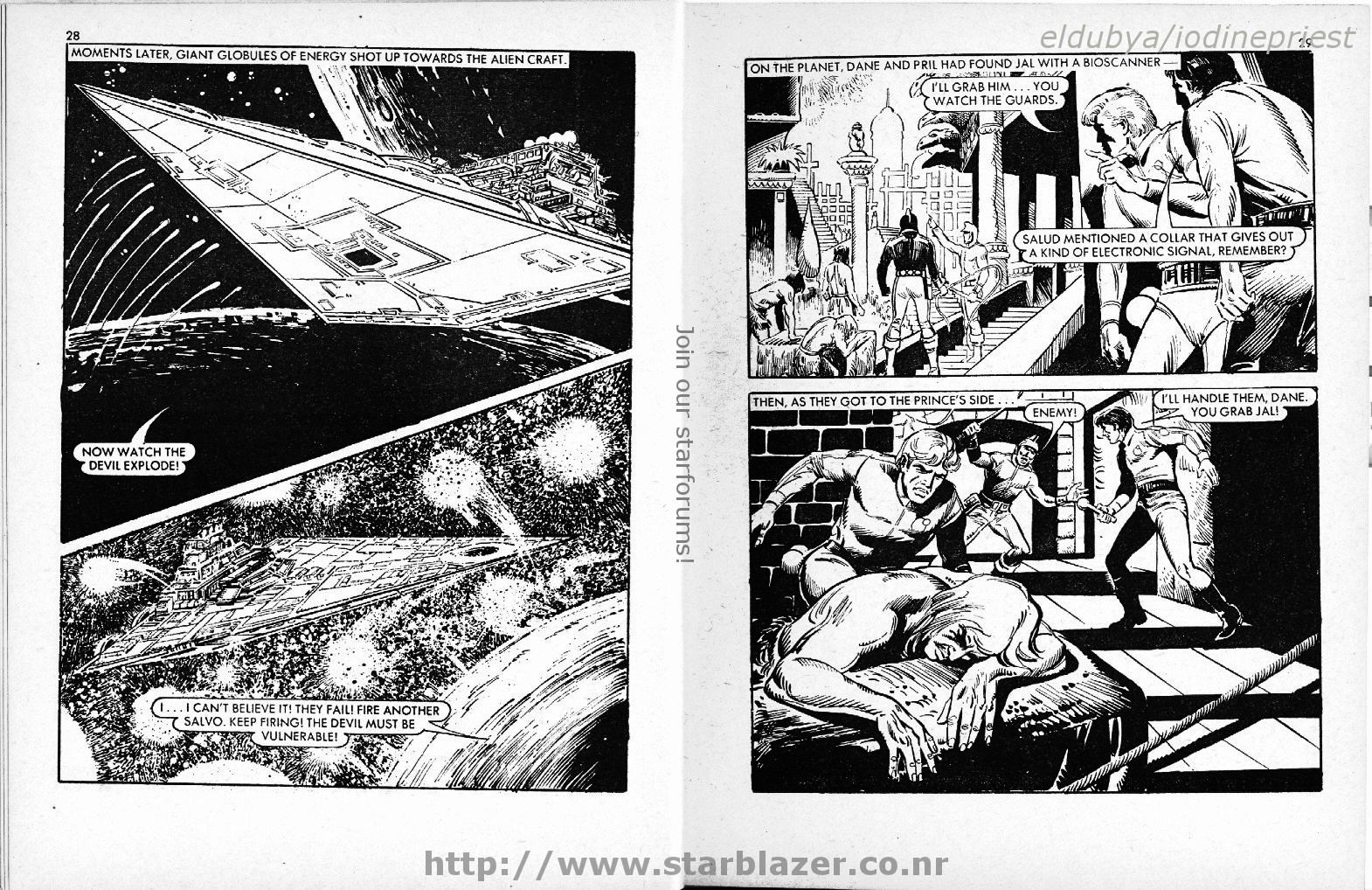 Read online Starblazer comic -  Issue #128 - 16