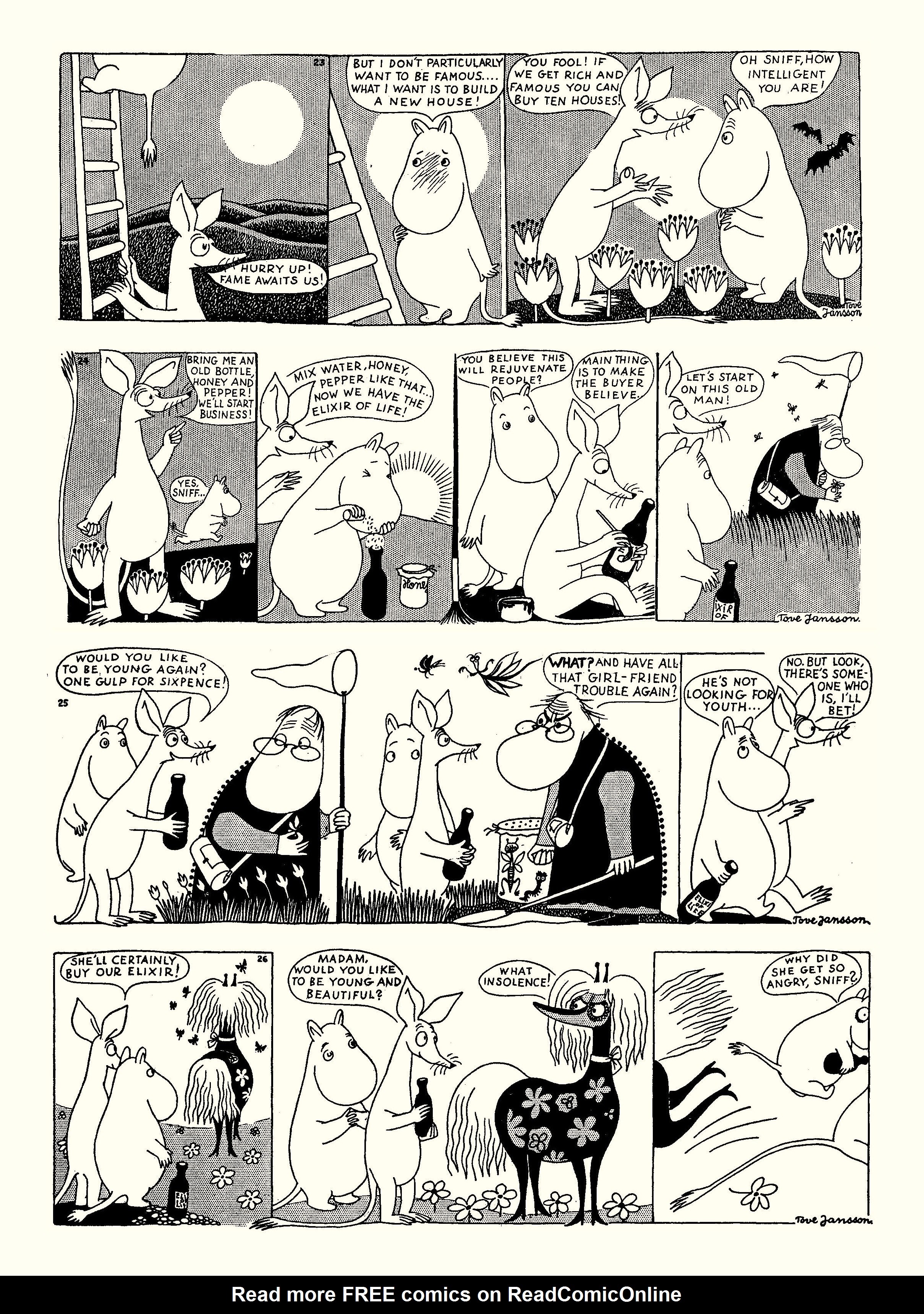Read online Moomin: The Complete Tove Jansson Comic Strip comic -  Issue # TPB 1 - 12