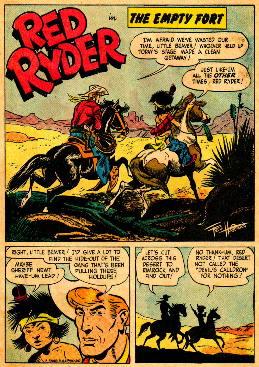 Read online Four Color Comics comic -  Issue #916 - 3