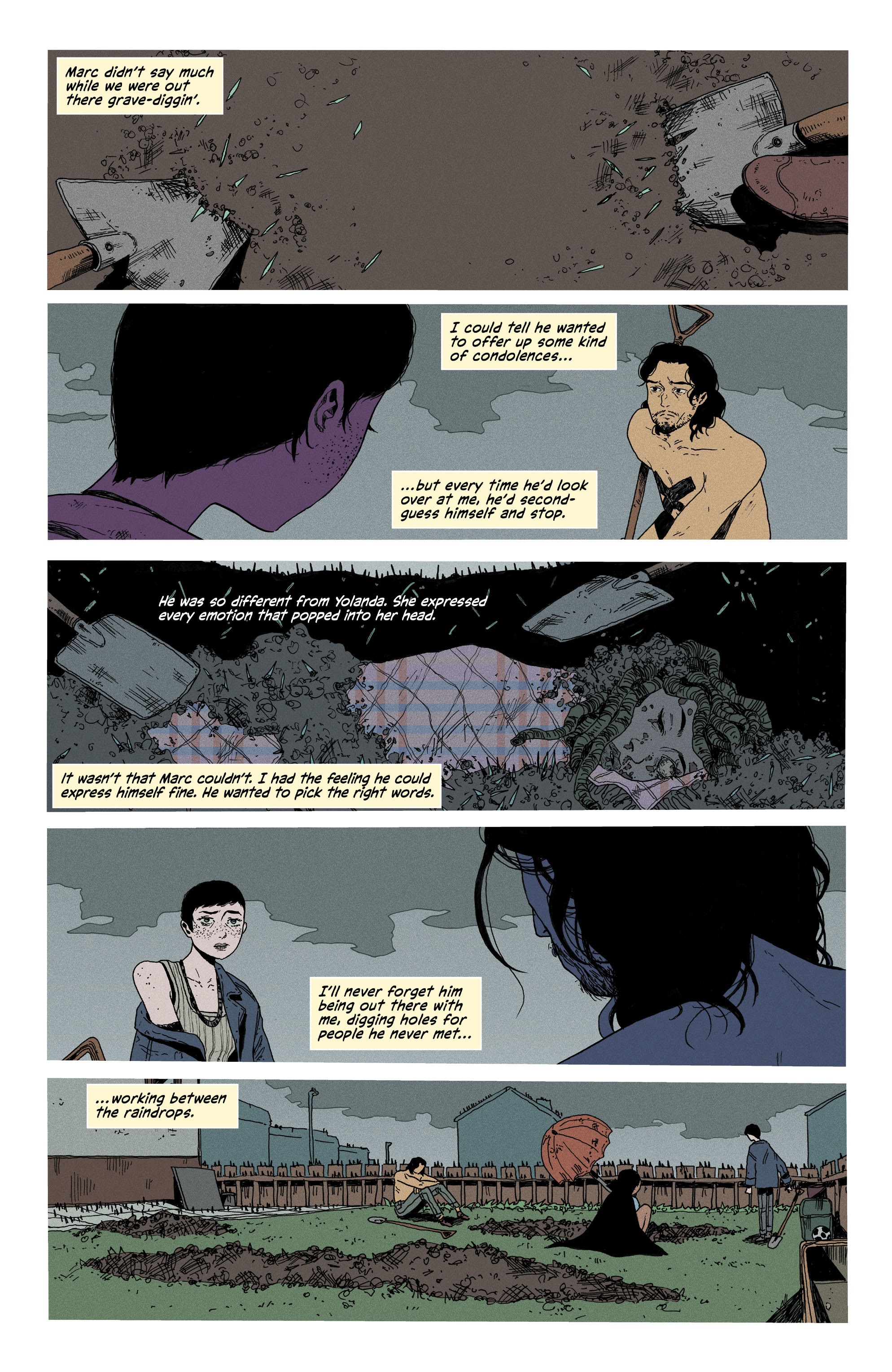 Read online Joe Hill's Rain comic -  Issue #5 - 6