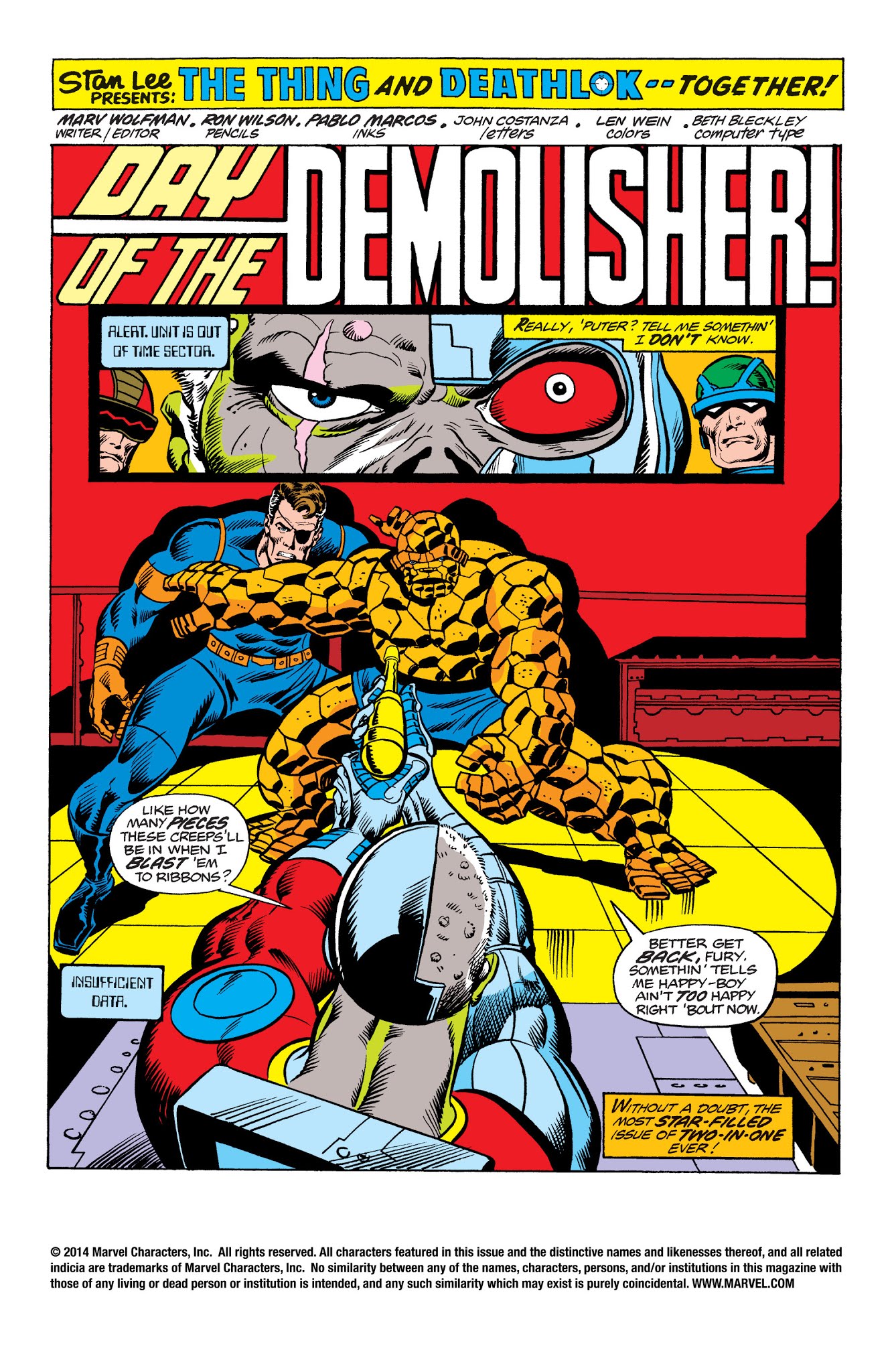 Read online Deathlok the Demolisher: The Complete Collection comic -  Issue # TPB - 228