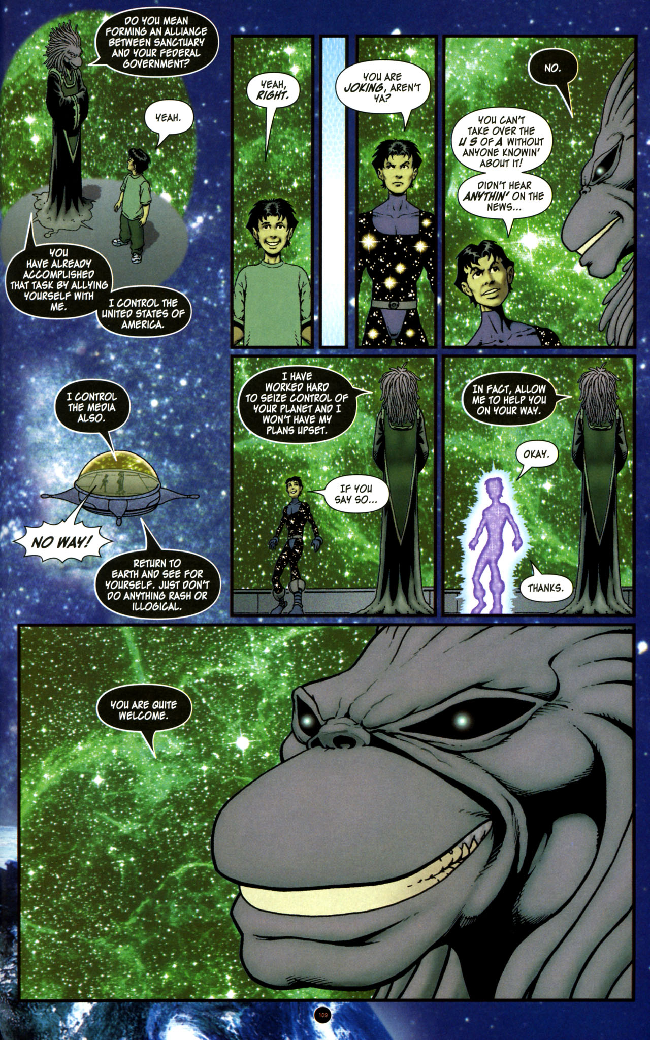 Read online Kid Kosmos: Kidnapped comic -  Issue # TPB - 99