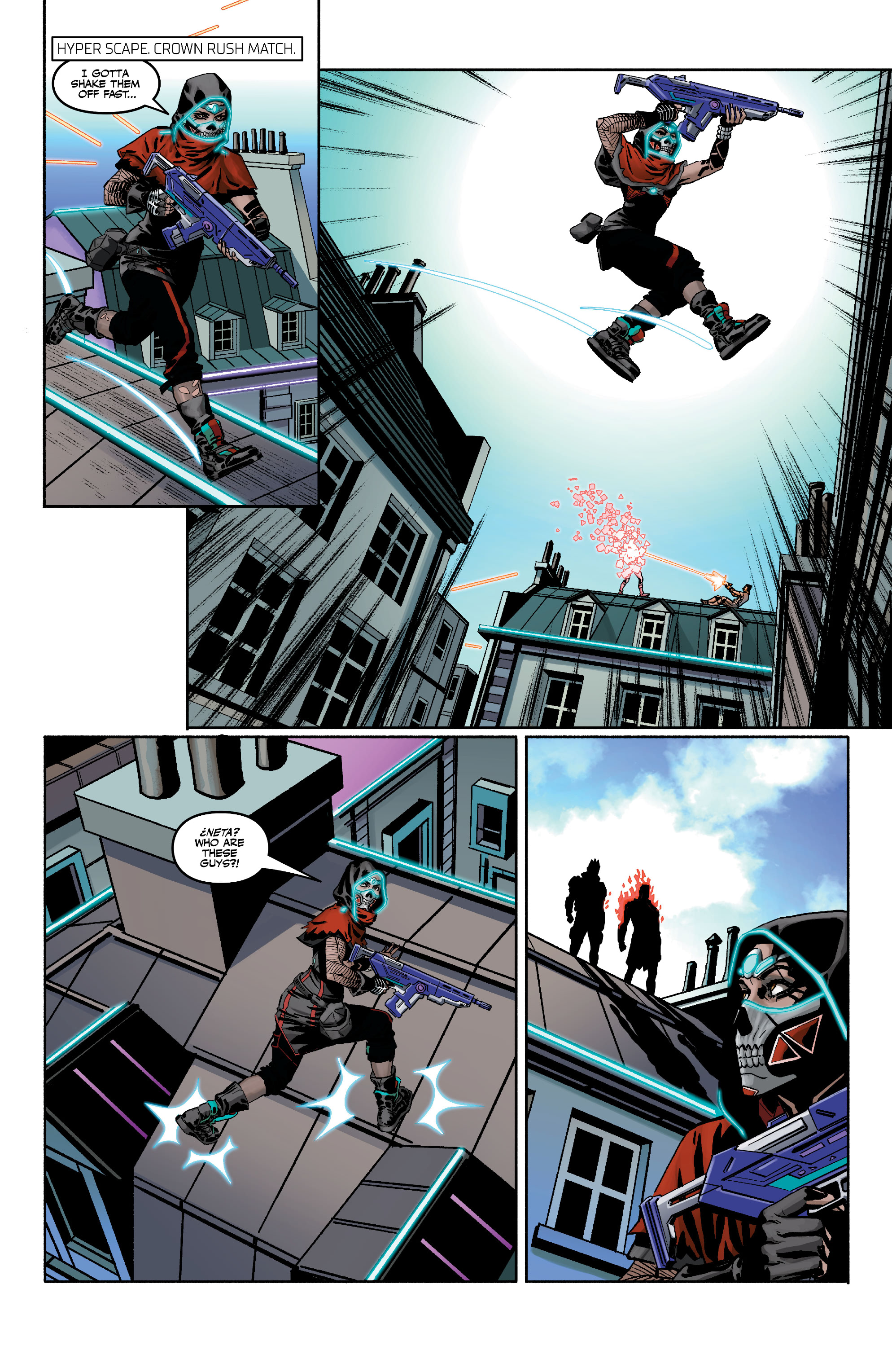 Read online HYPER SCAPE: Pass Through to the Other Side comic -  Issue #1 - 4